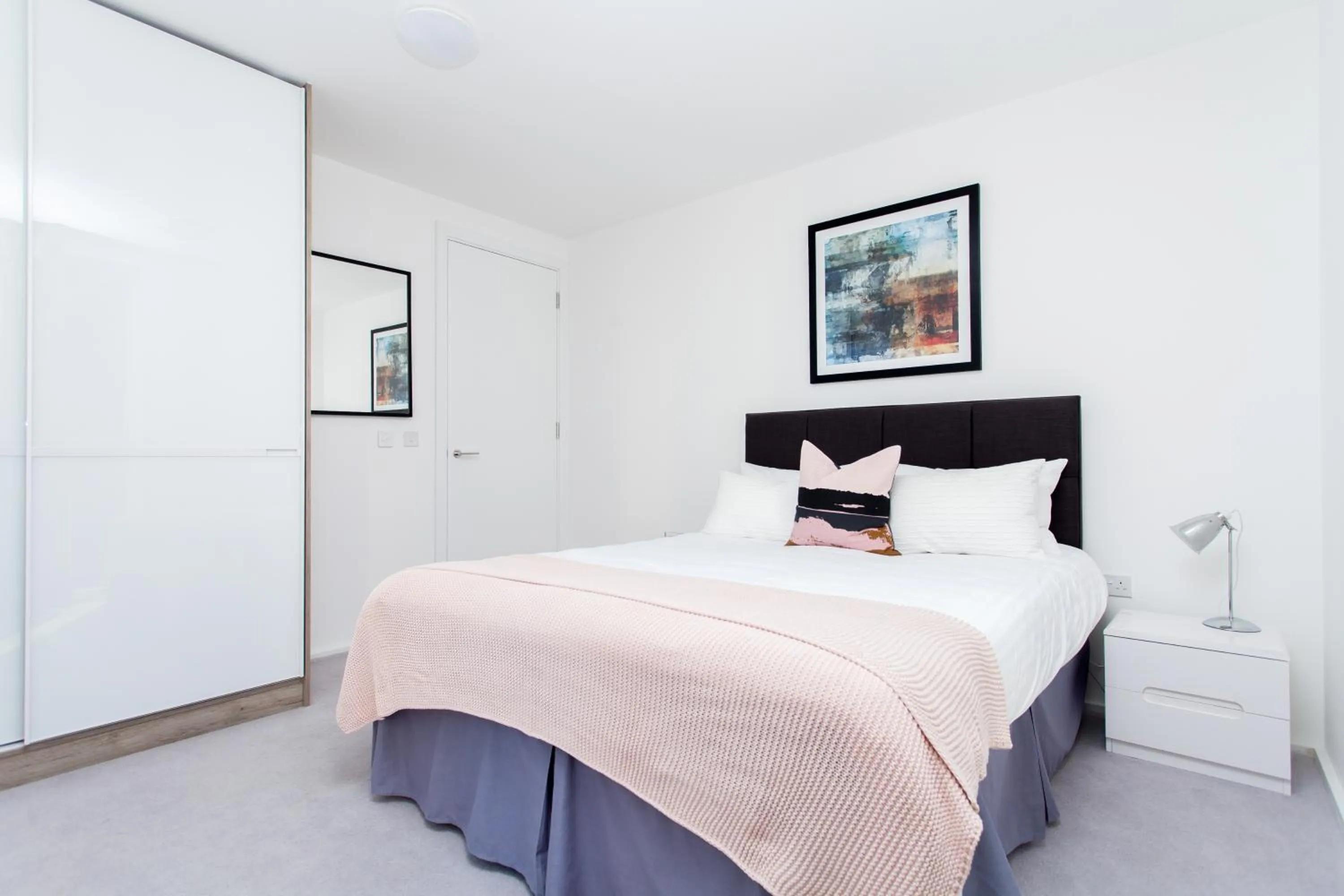 Bed in Clover Court by Aeria Apartments