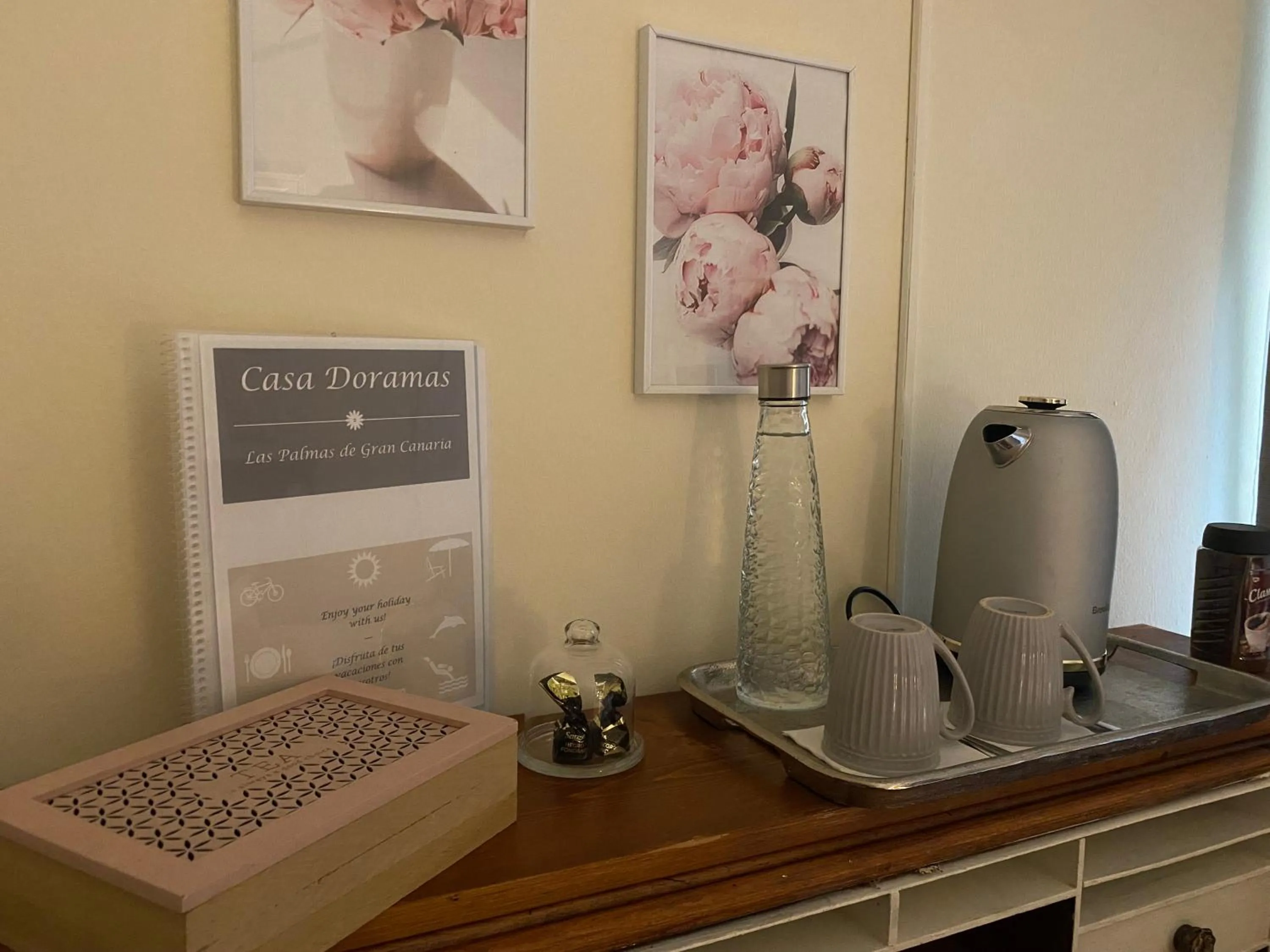 Coffee/tea facilities in Casa Doramas VV
