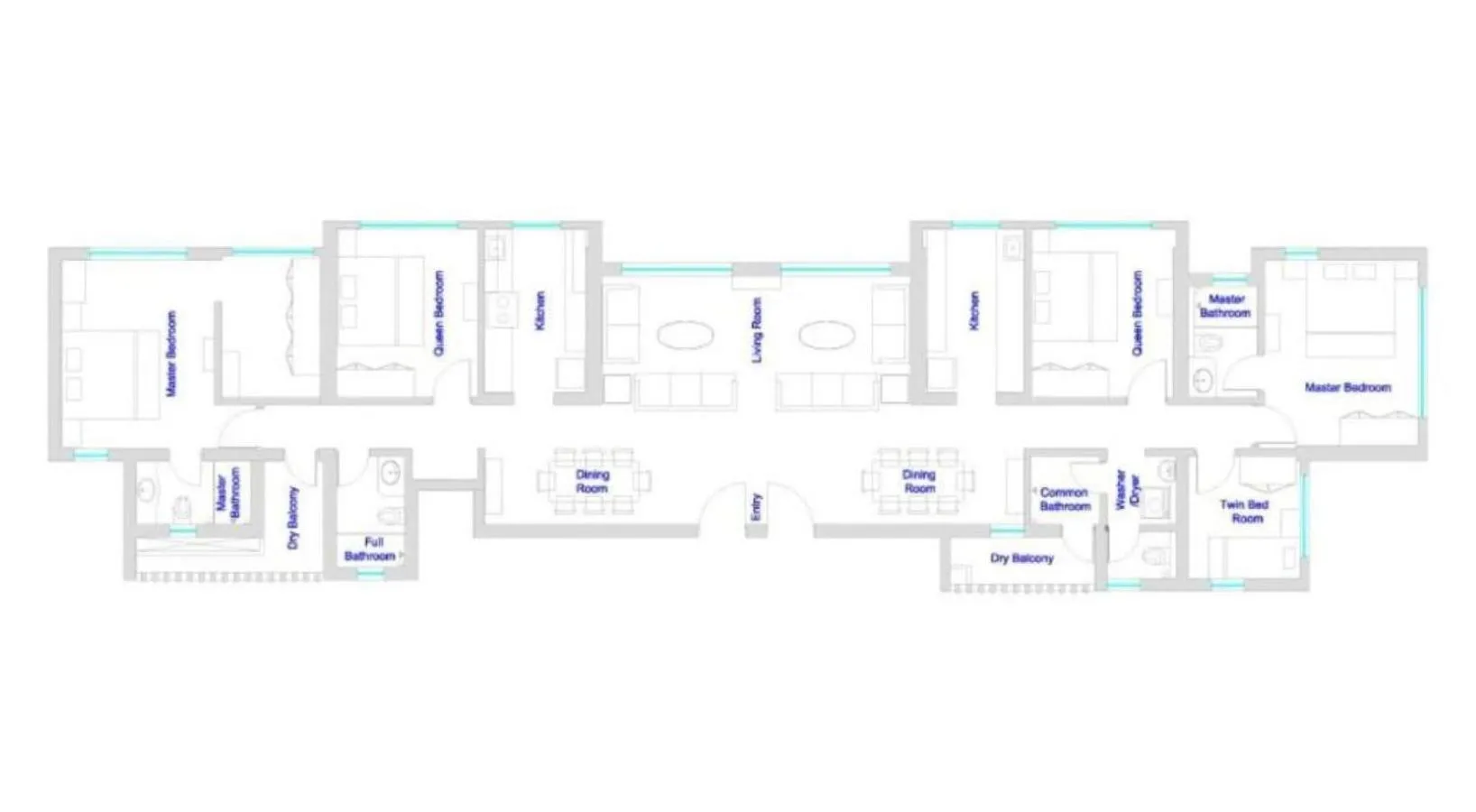 Floor plan in Lalco Residency