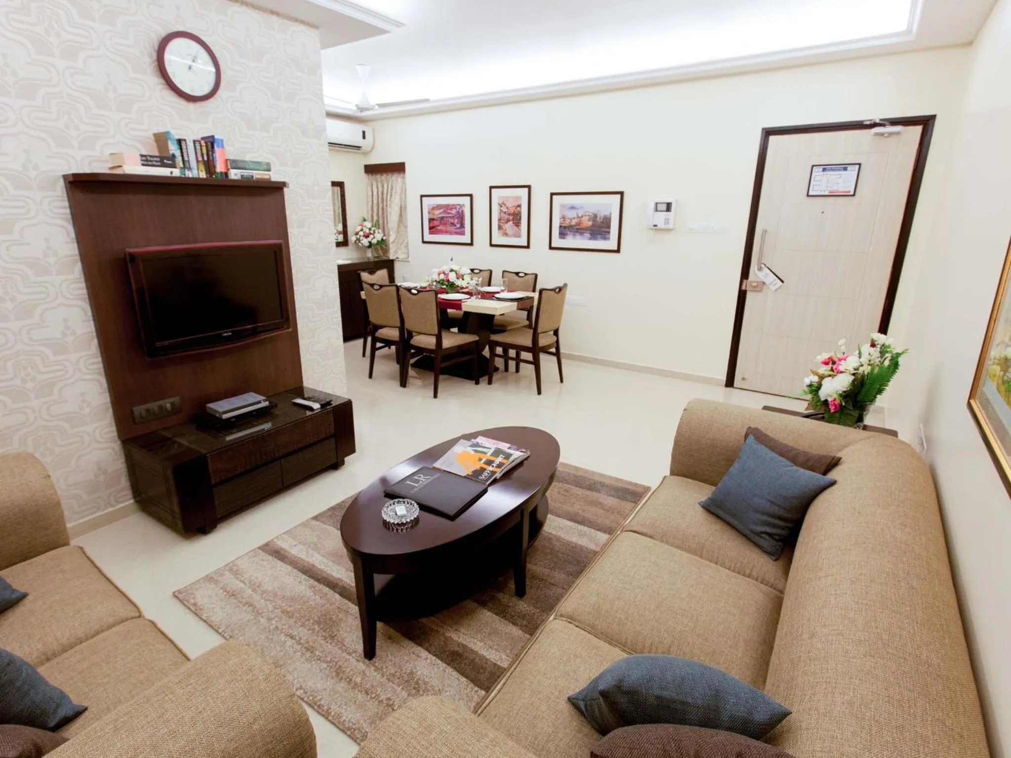 Living room in Lalco Residency