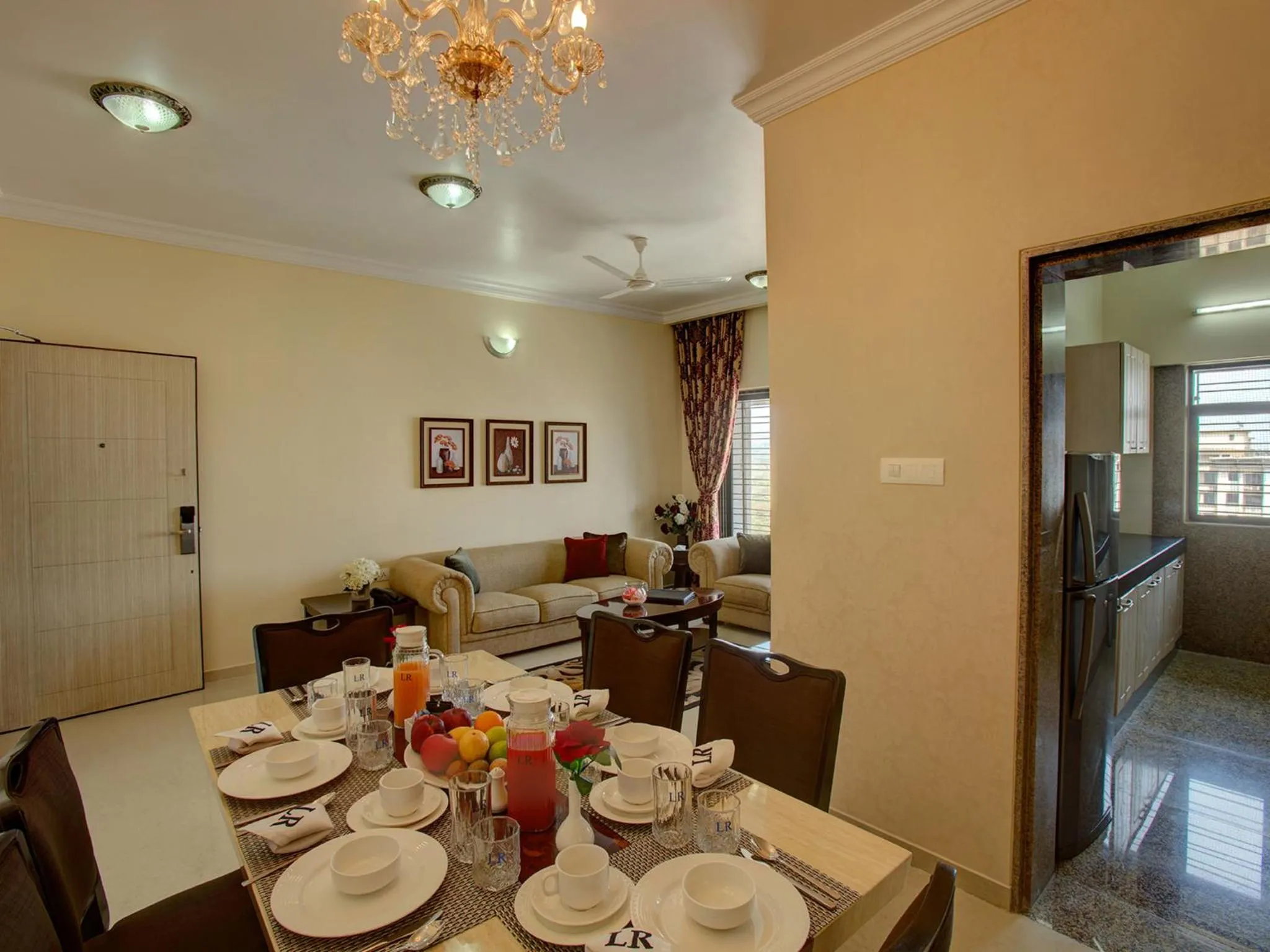 Living room in Lalco Residency