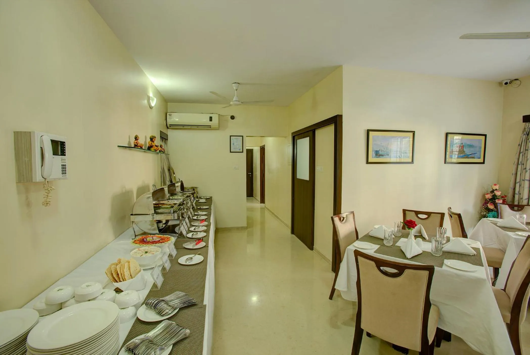 Food and drinks in Lalco Residency