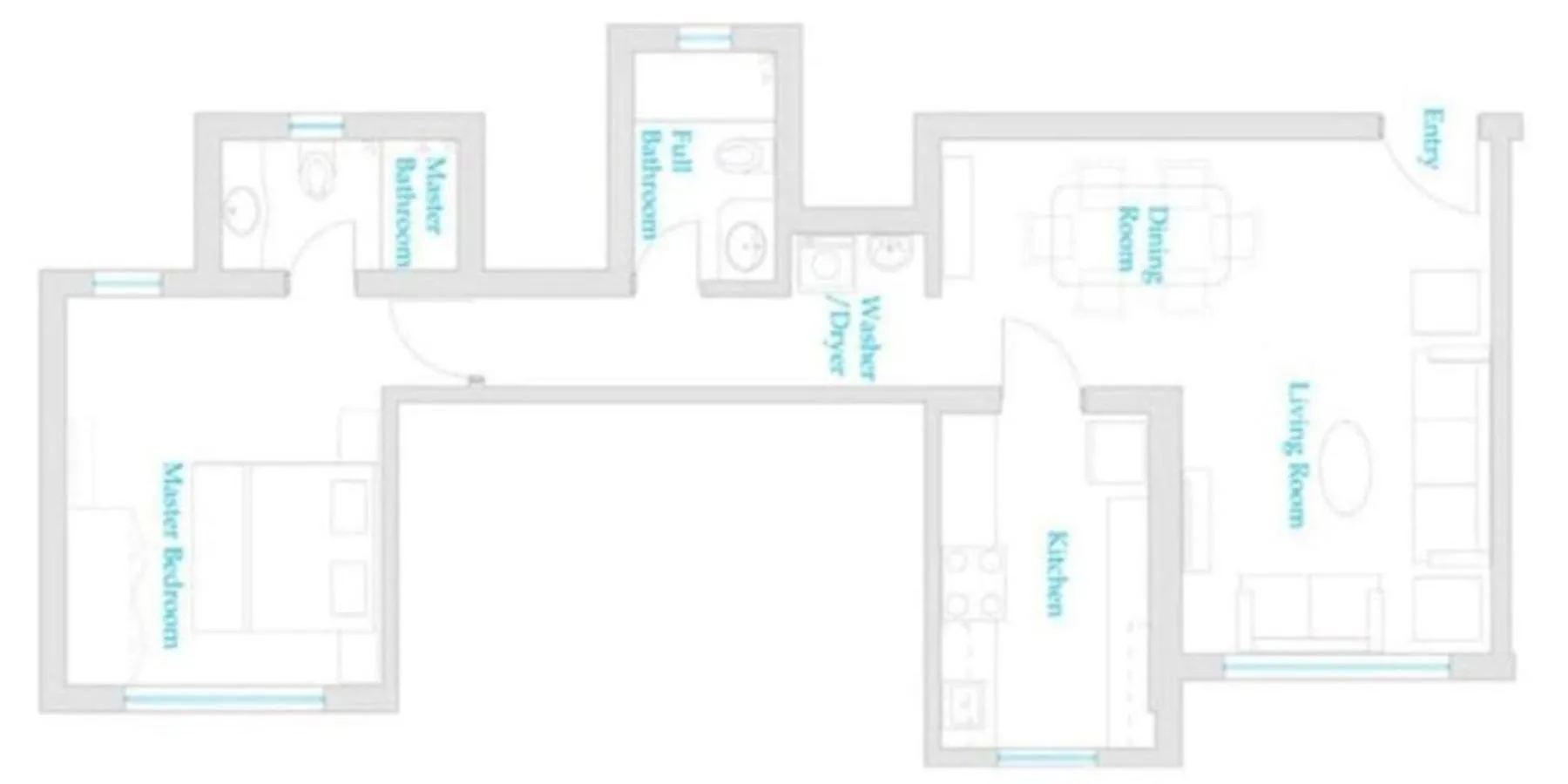 Floor plan in Lalco Residency