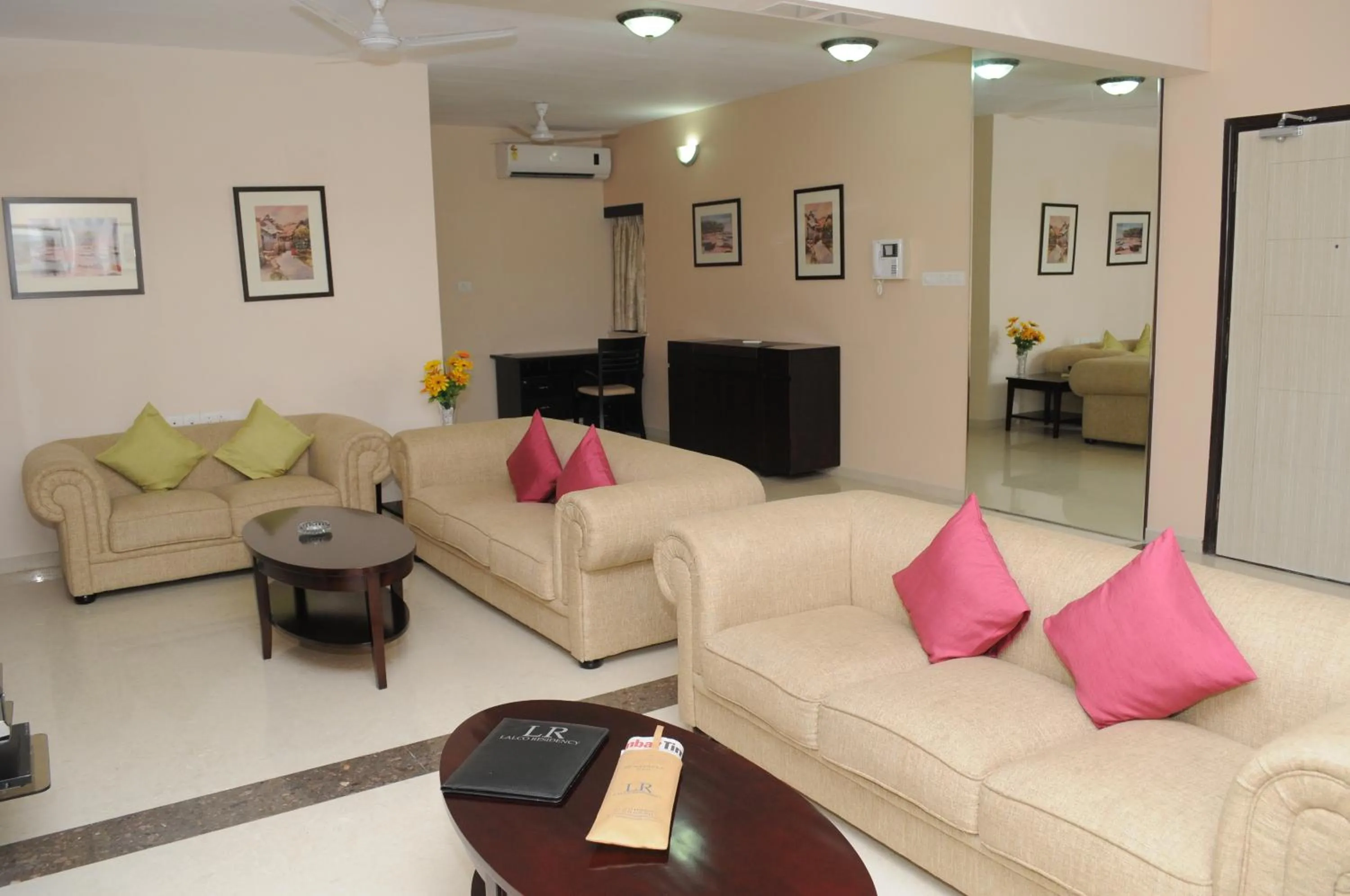 Living room in Lalco Residency