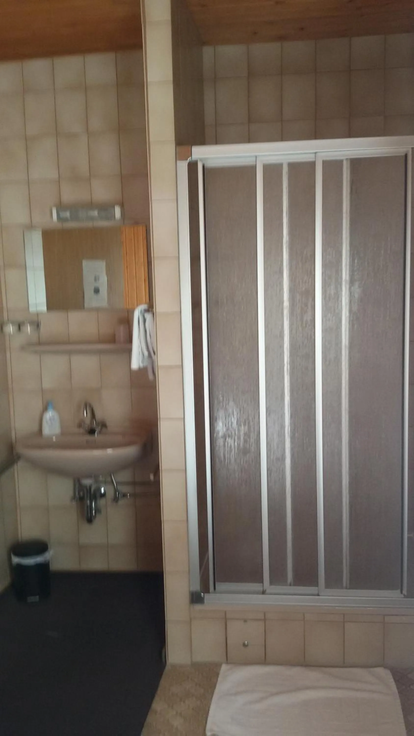 Shower in Hotel Pension Winzerhaus