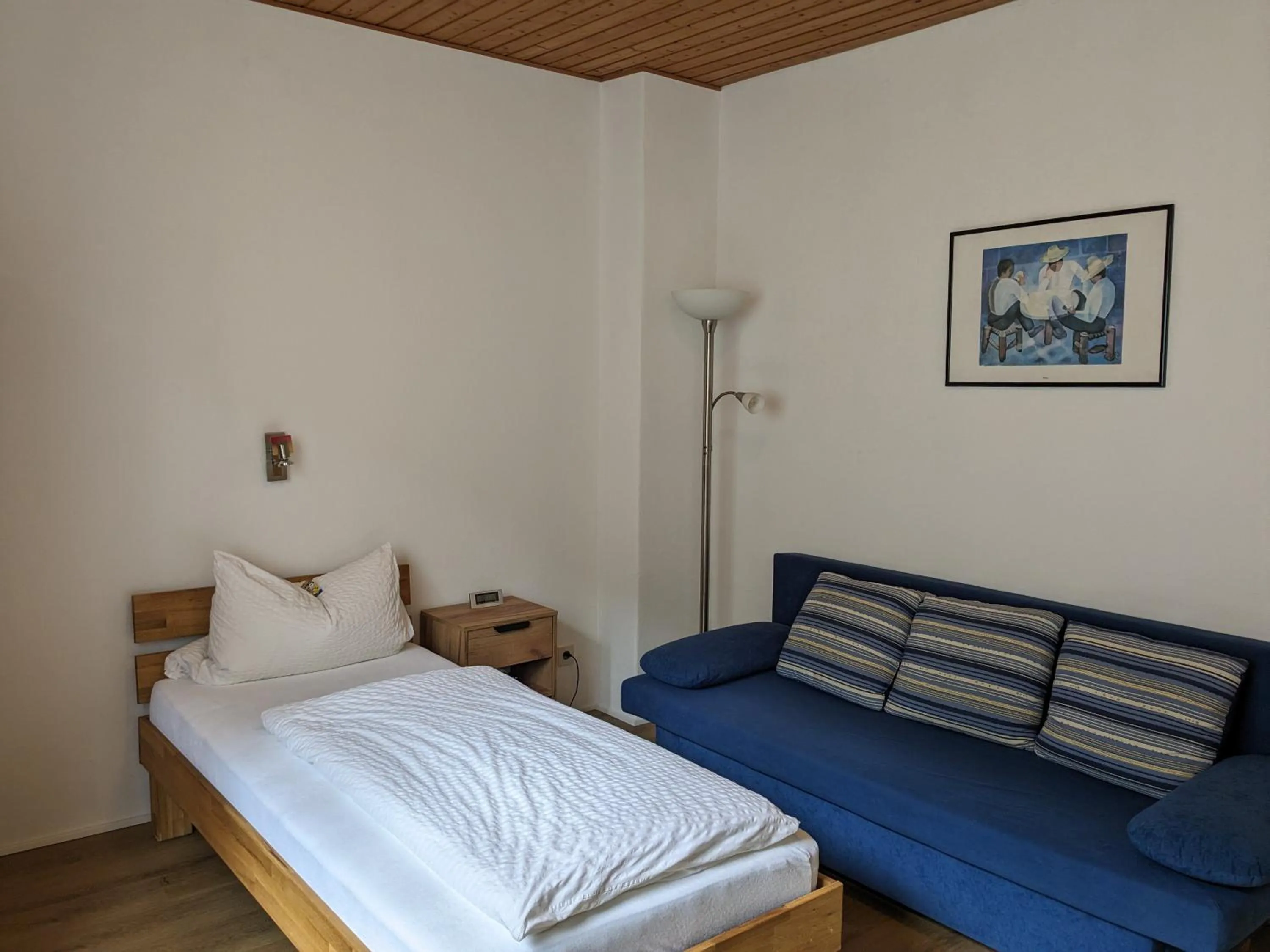 Bed in Hotel Pension Winzerhaus