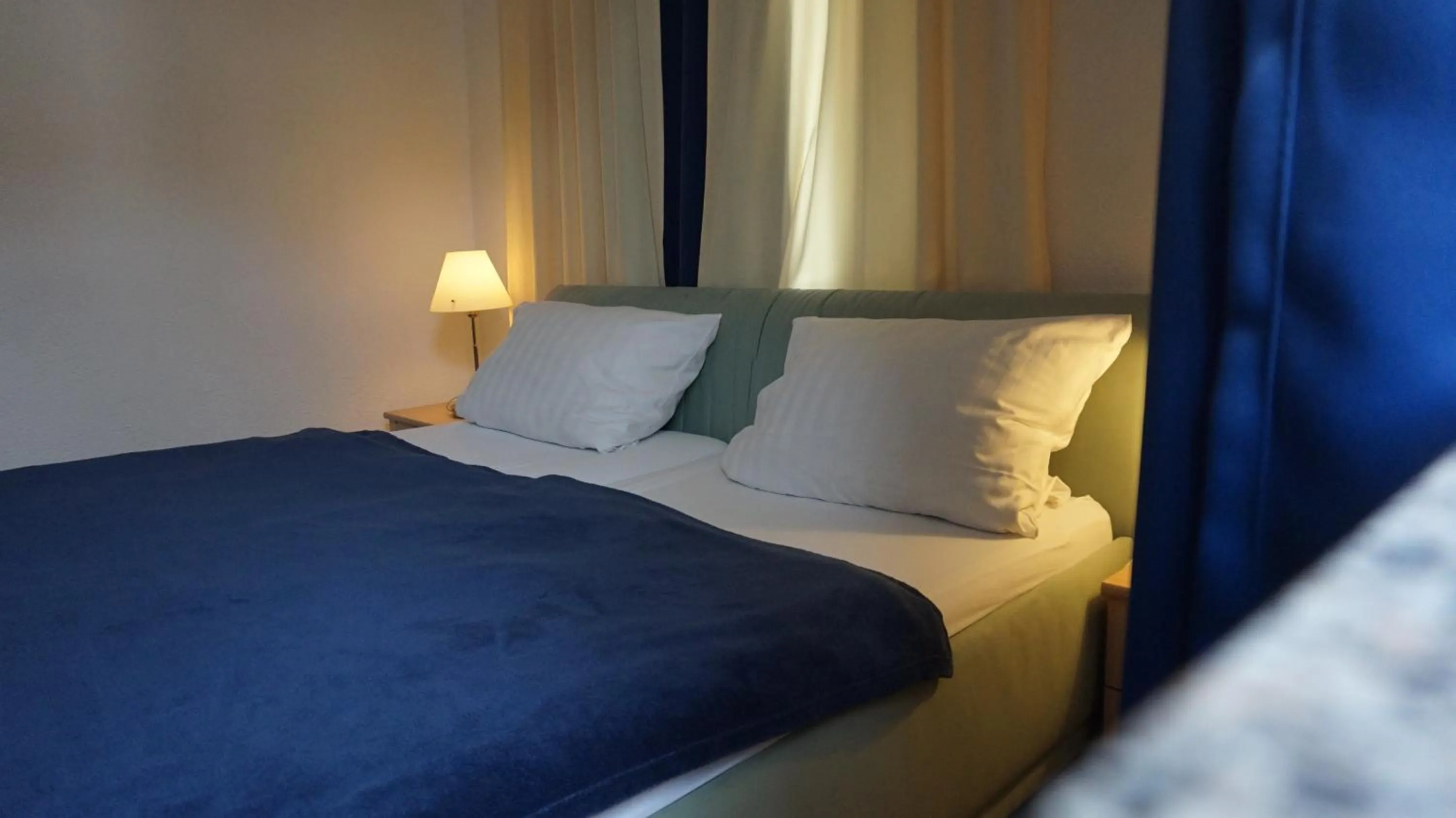 Bed in Apartment Dresden Neustadt