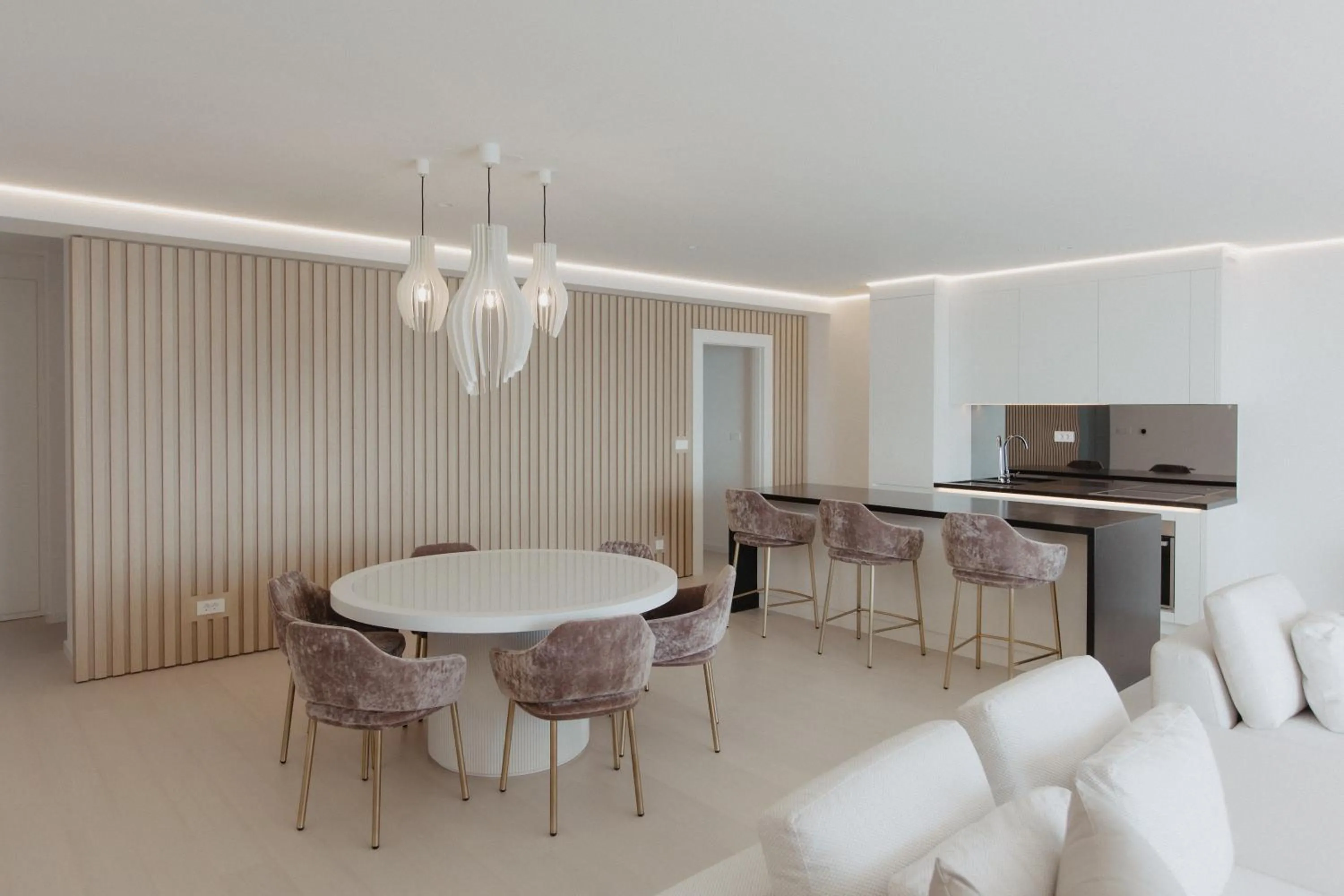 Kitchen or kitchenette in Luxury Hotel Amabilis