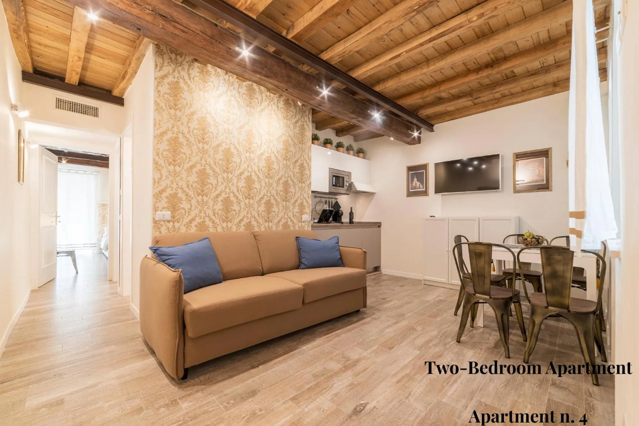 Bed in CS Exclusive Campo de Fiori Palace