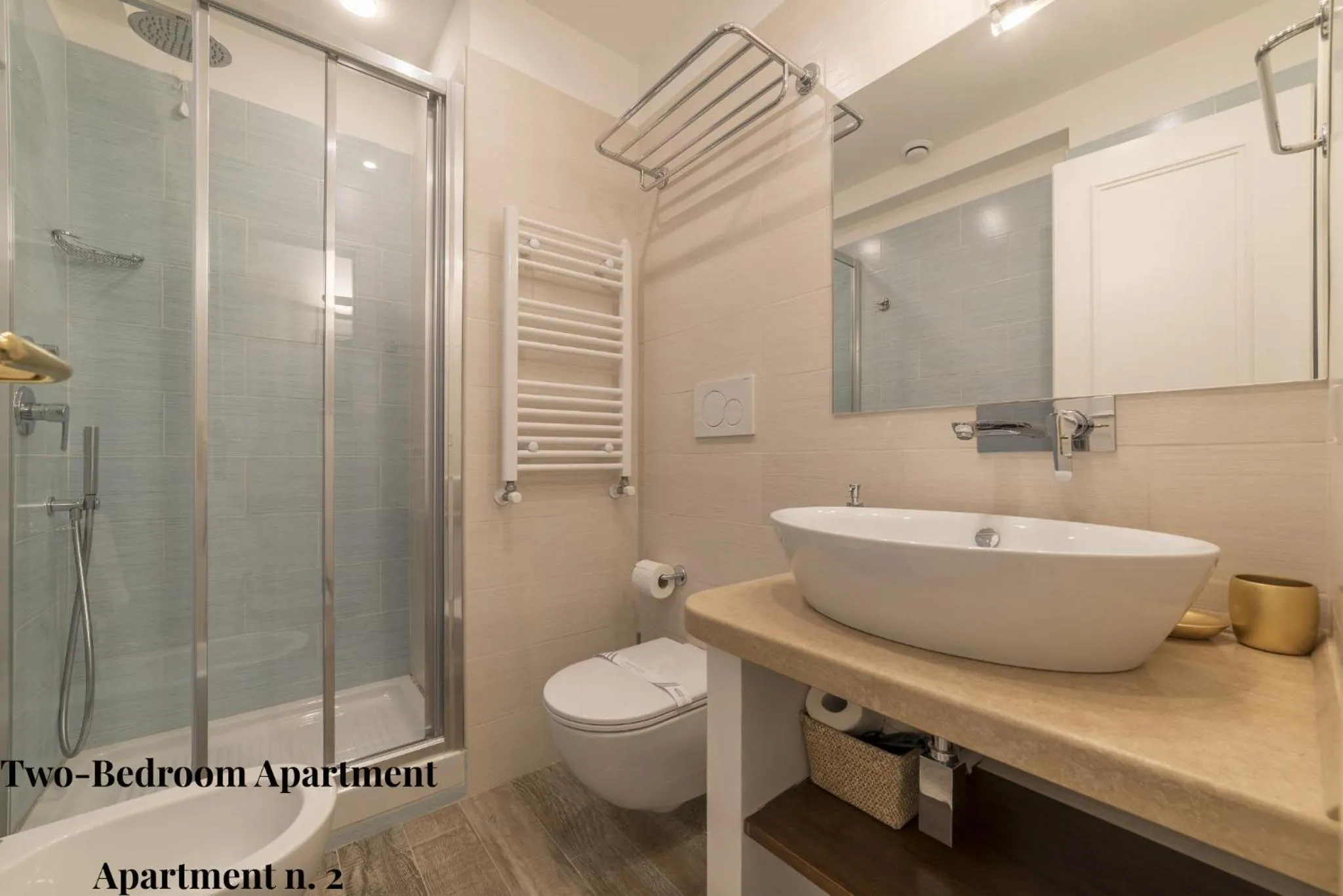 Shower in CS Exclusive Campo de Fiori Palace
