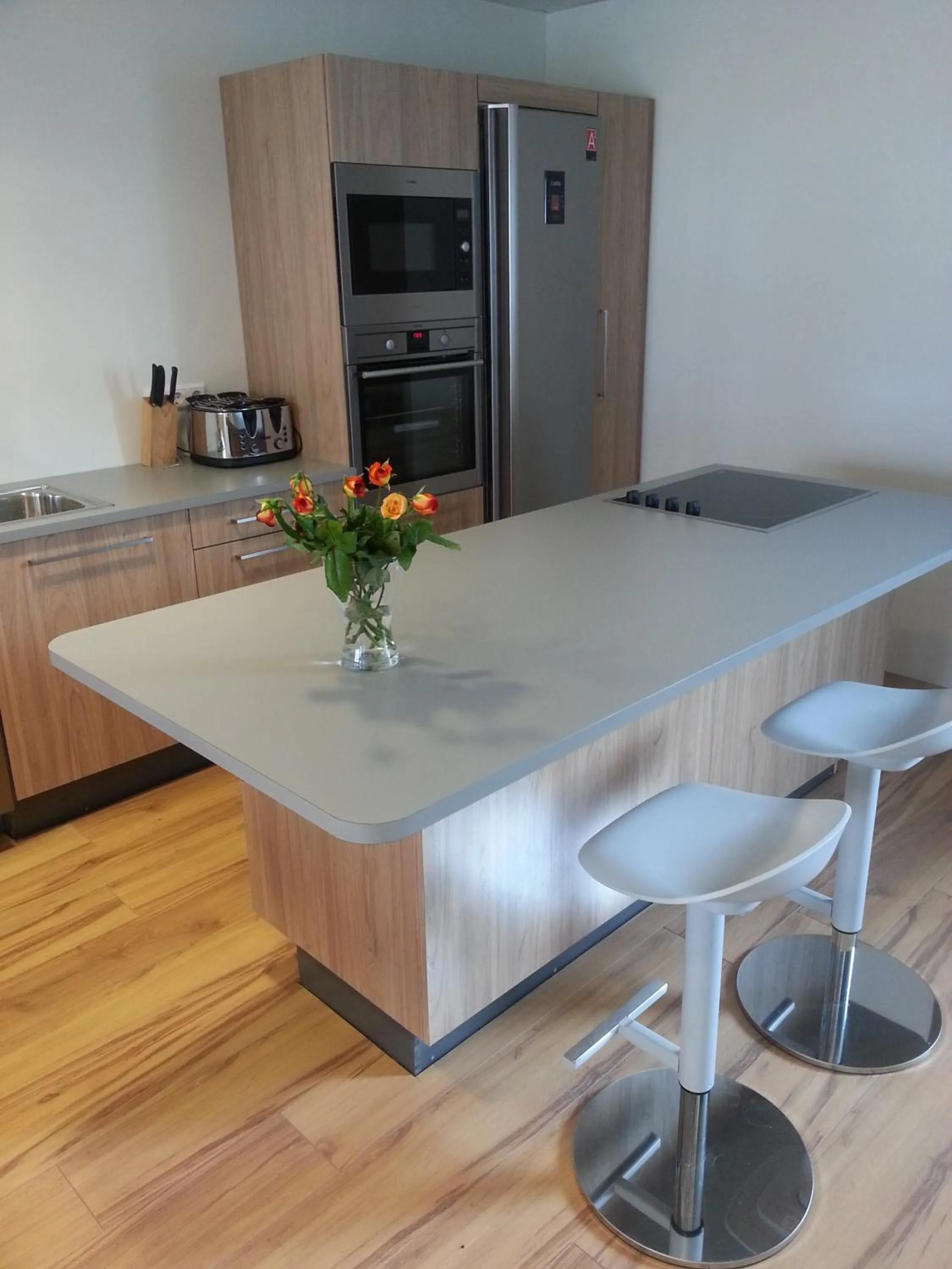 Kitchen or kitchenette in Seydisfjördur Guesthouse