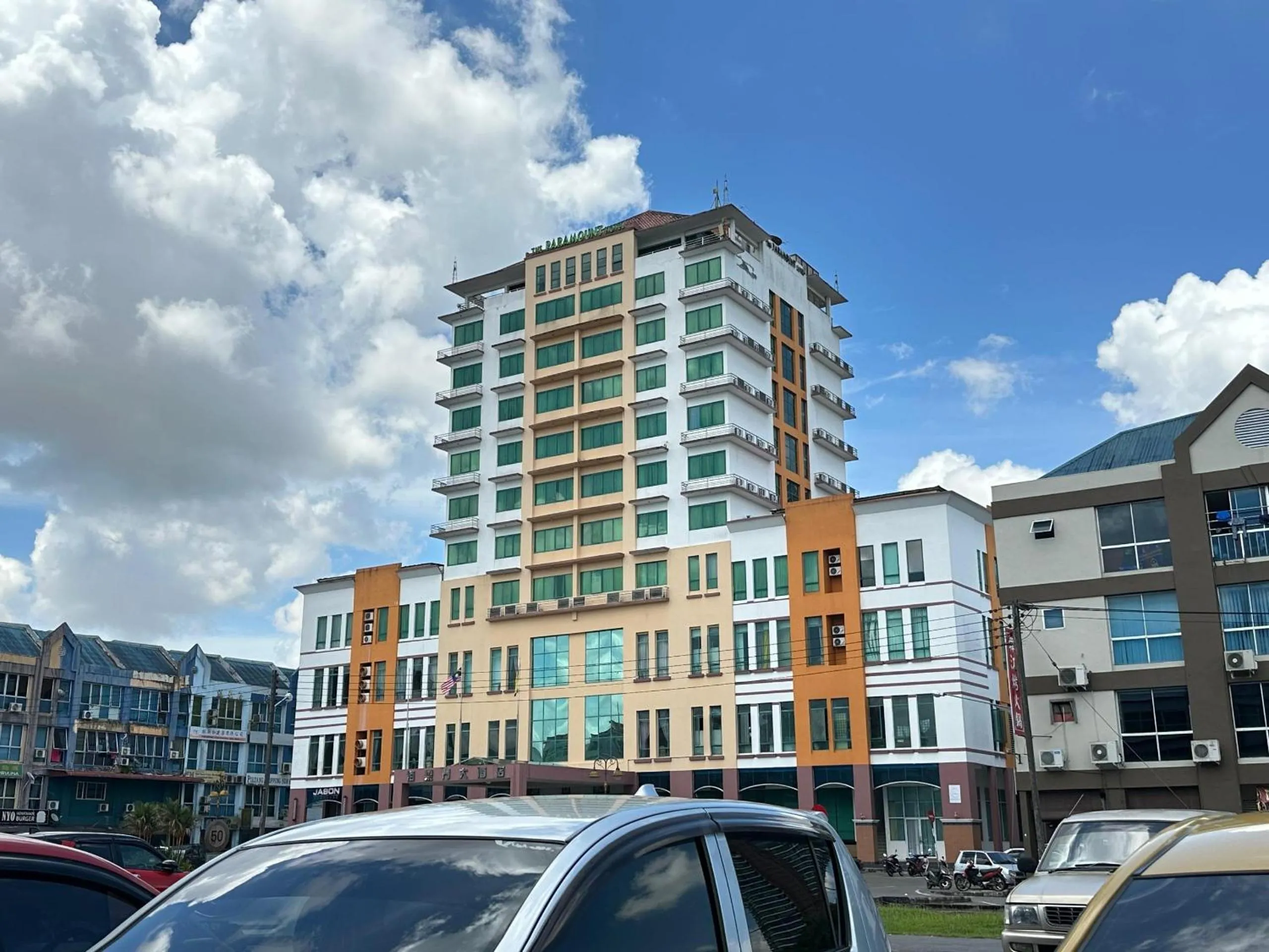 Property building in The Paramount Hotel Sibu