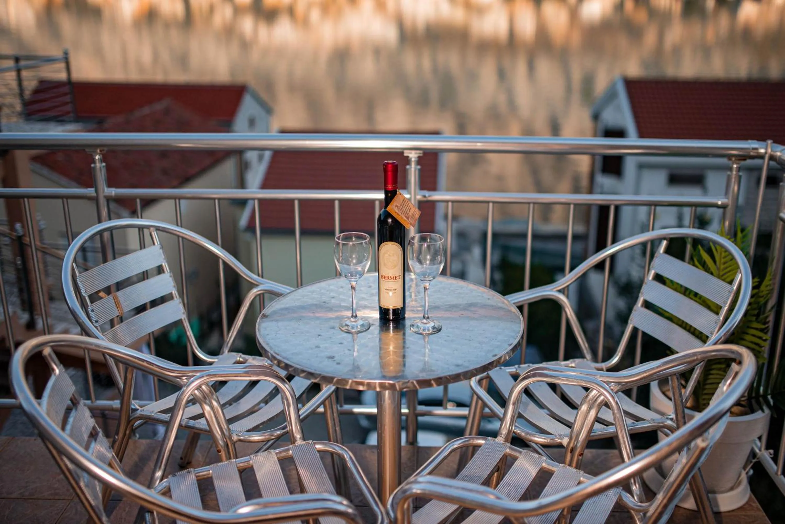 Balcony/Terrace in Apartments Marković