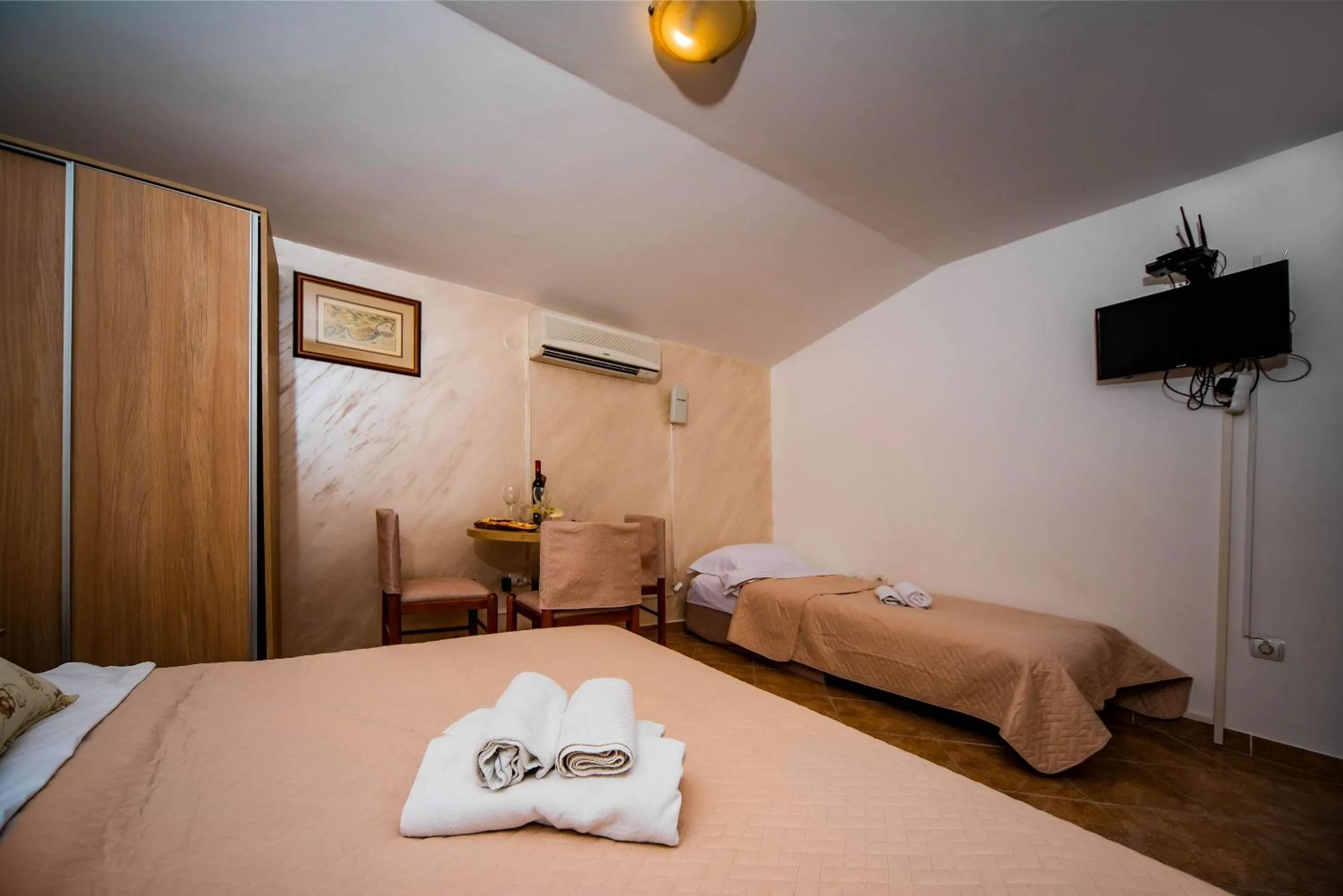 Bedroom, Bed in Apartments Marković