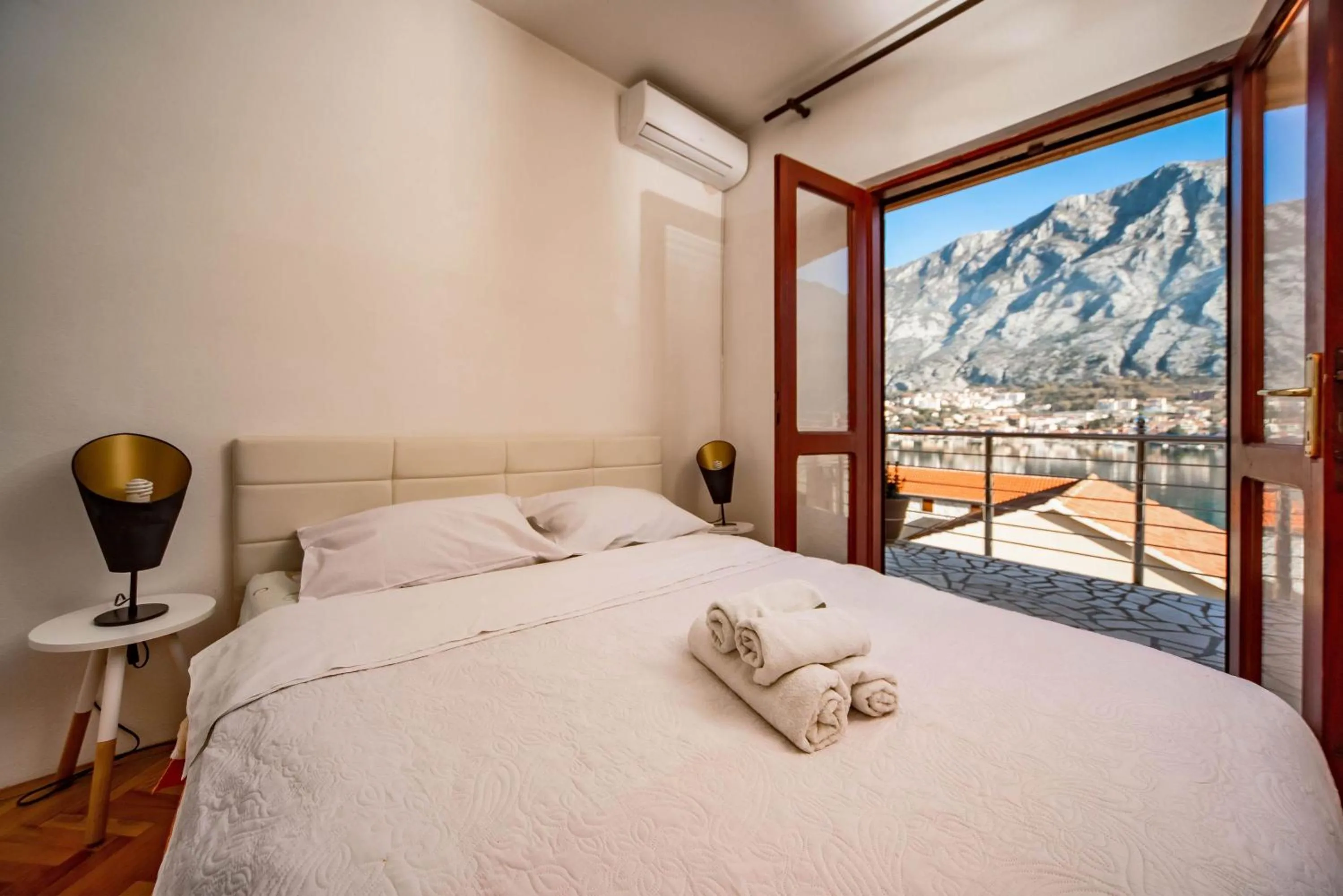 Bedroom, Bed in Apartments Marković