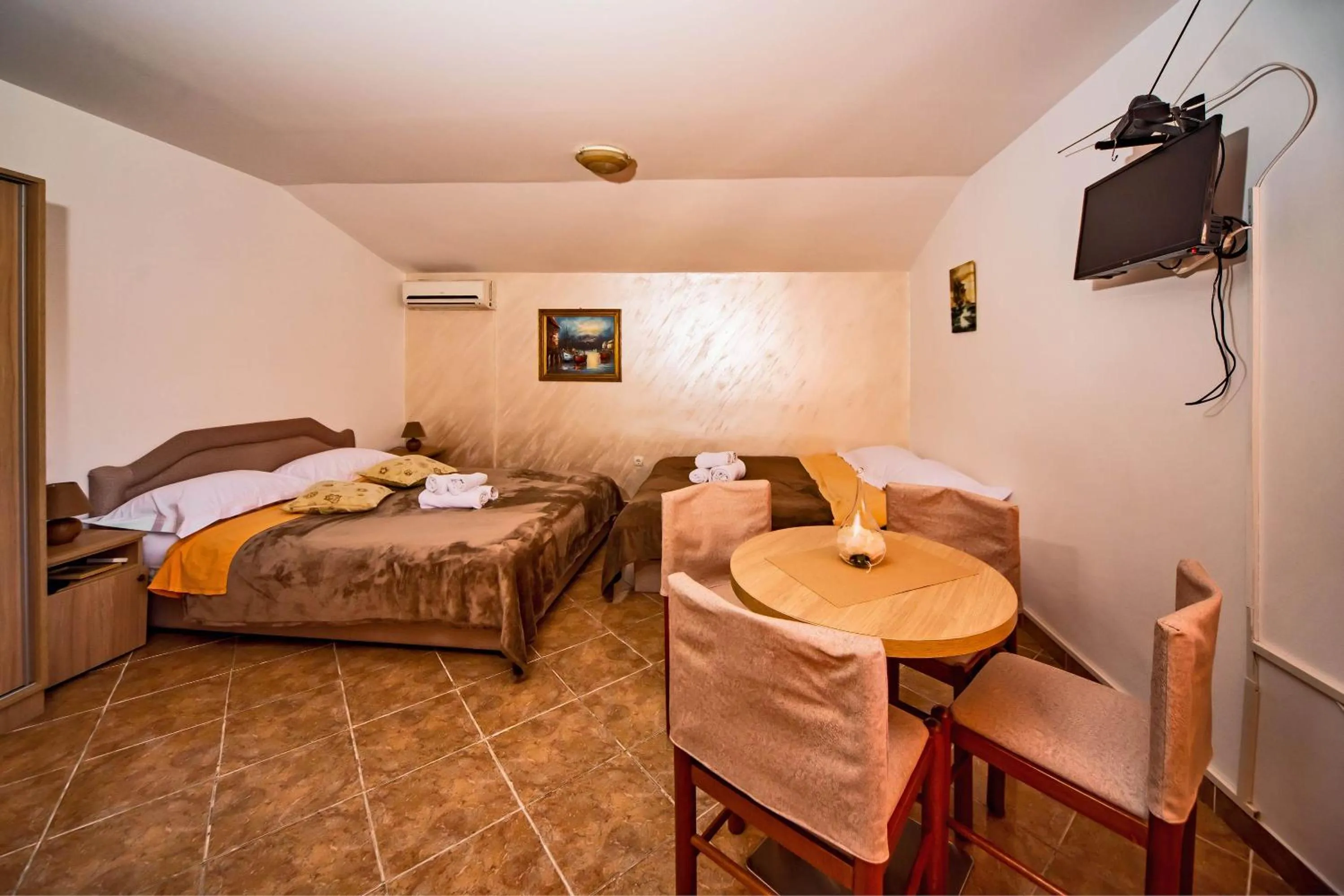 Bedroom, Bed in Apartments Marković