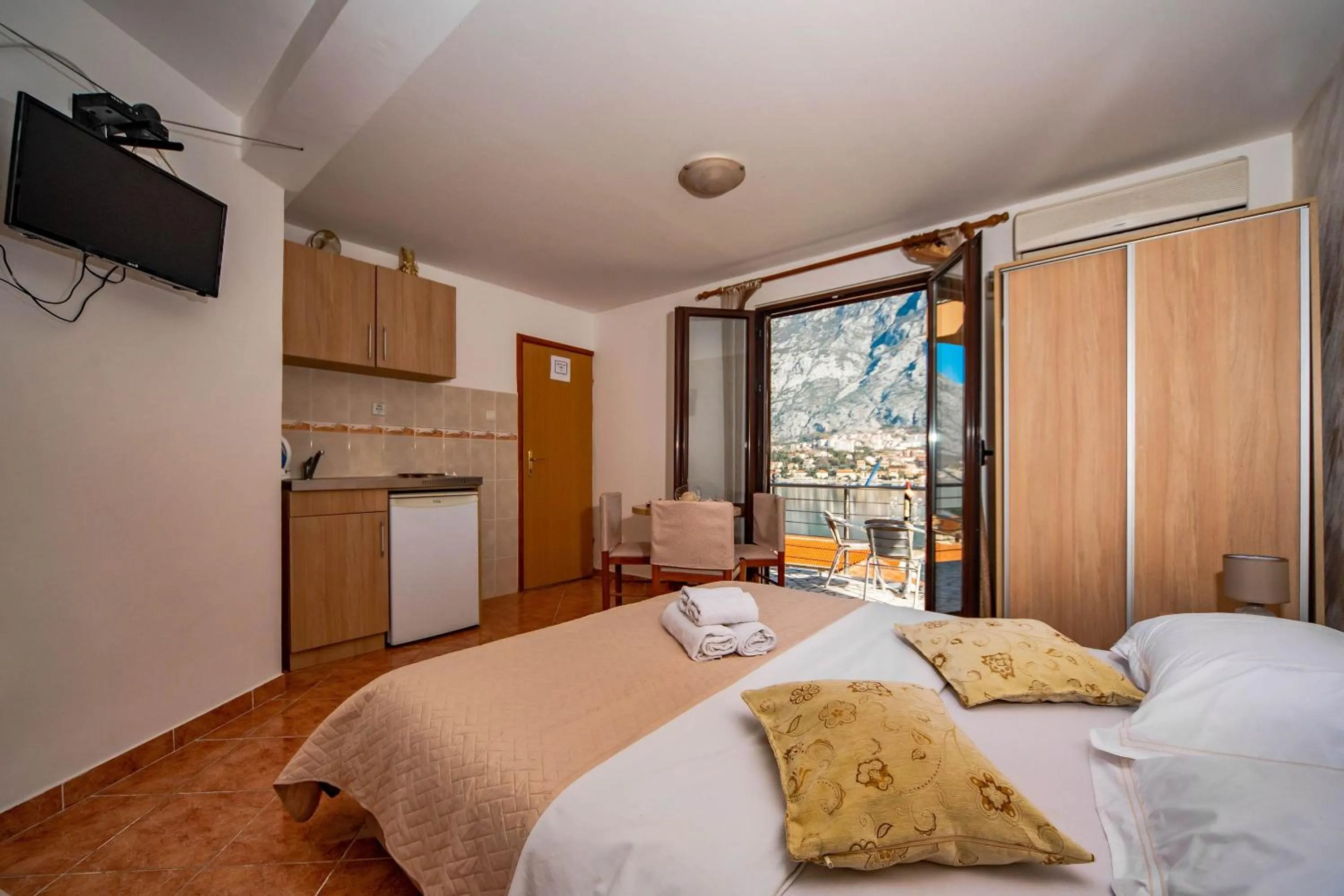 Bedroom, Bed in Apartments Marković