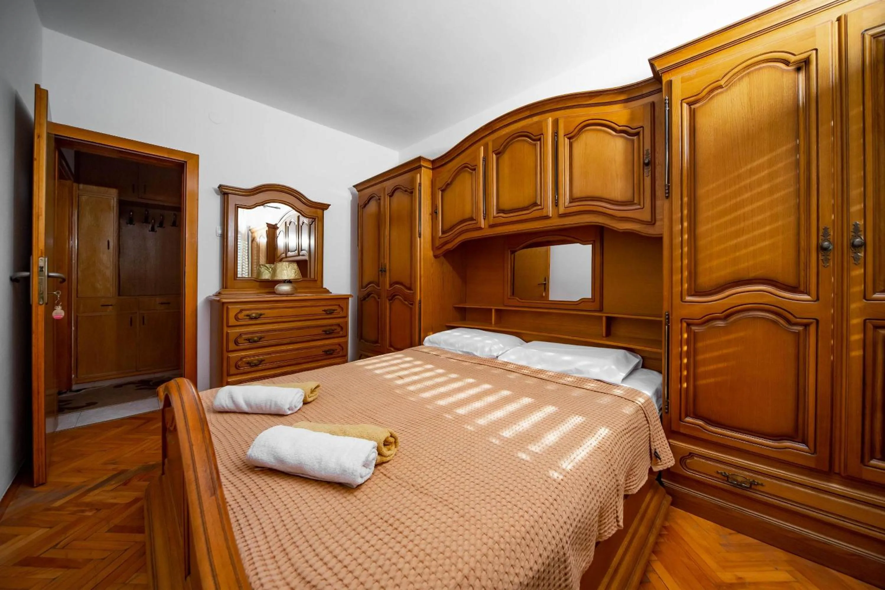 Bedroom, Bed in Apartments Marković