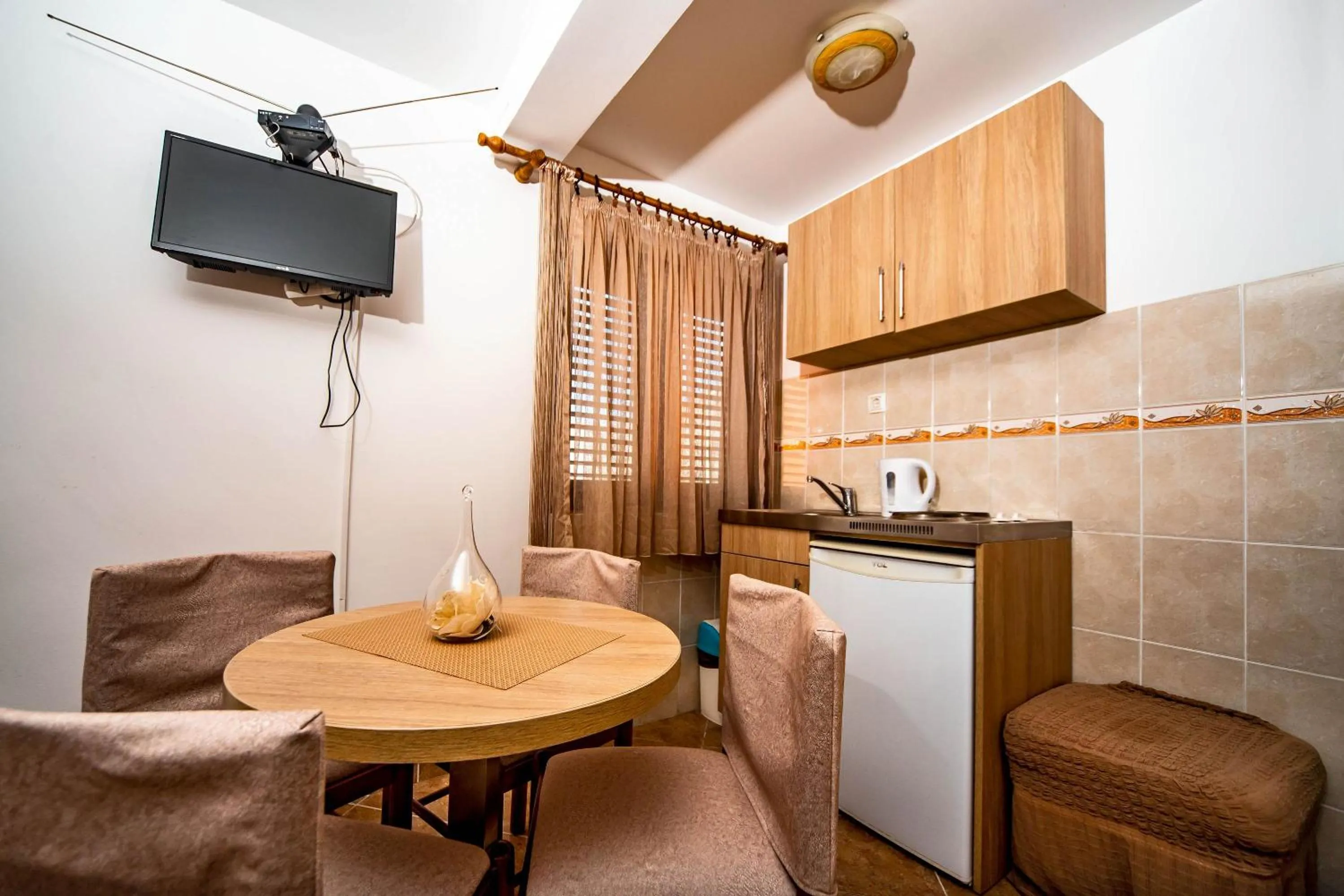 Kitchen or kitchenette in Apartments Marković