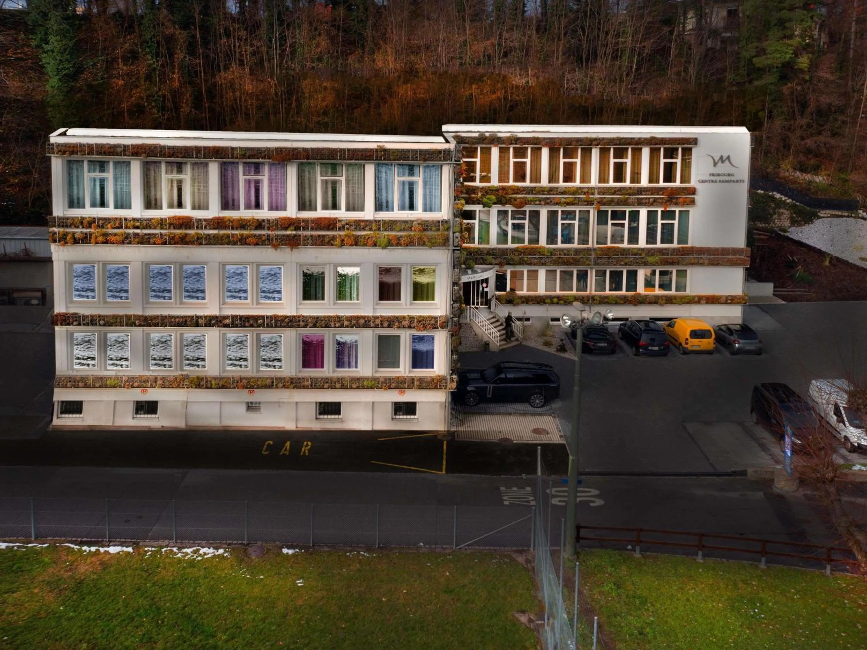 Property building in Mercure Fribourg Centre Remparts