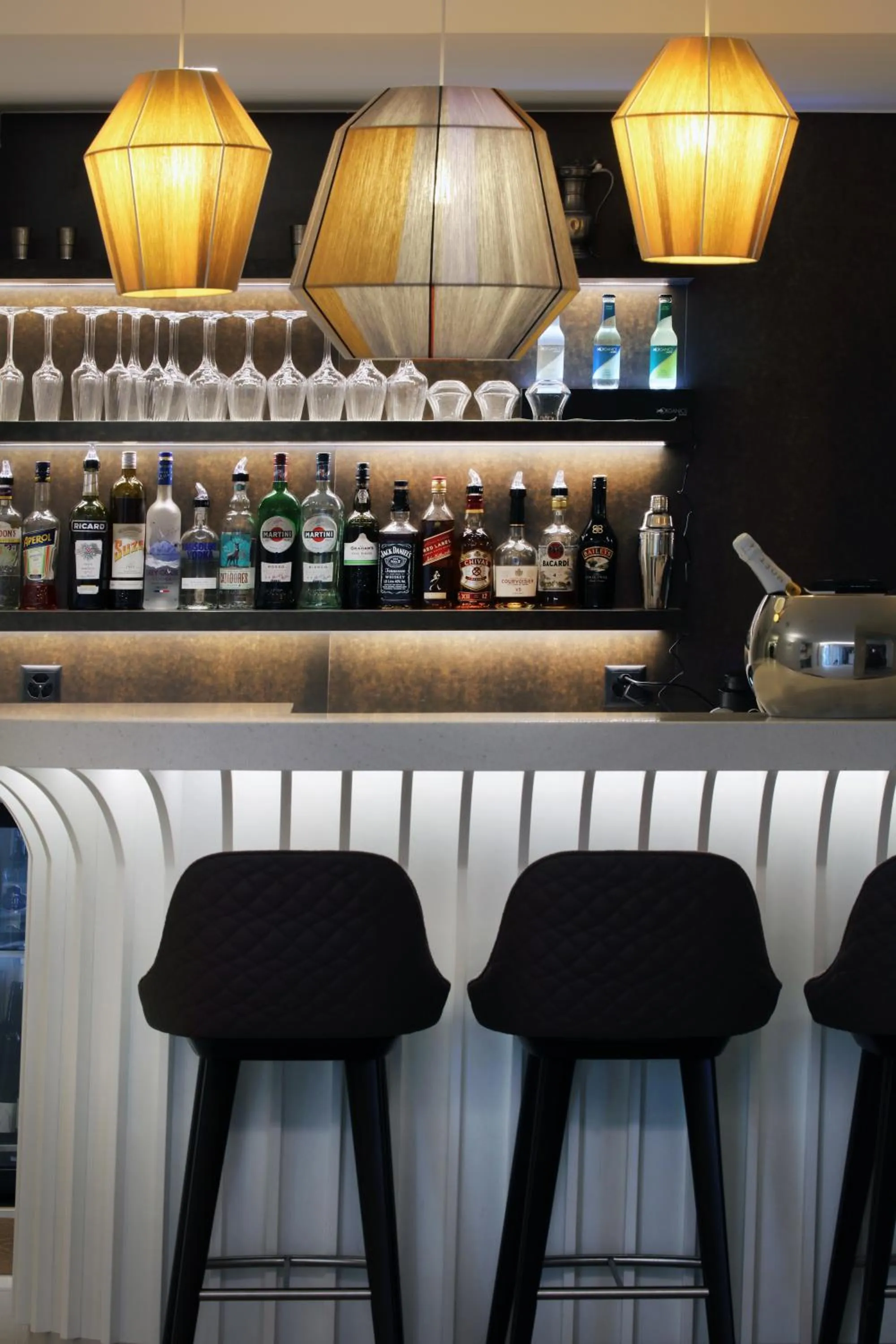 Lounge or bar in Mercure Fribourg Centre Remparts