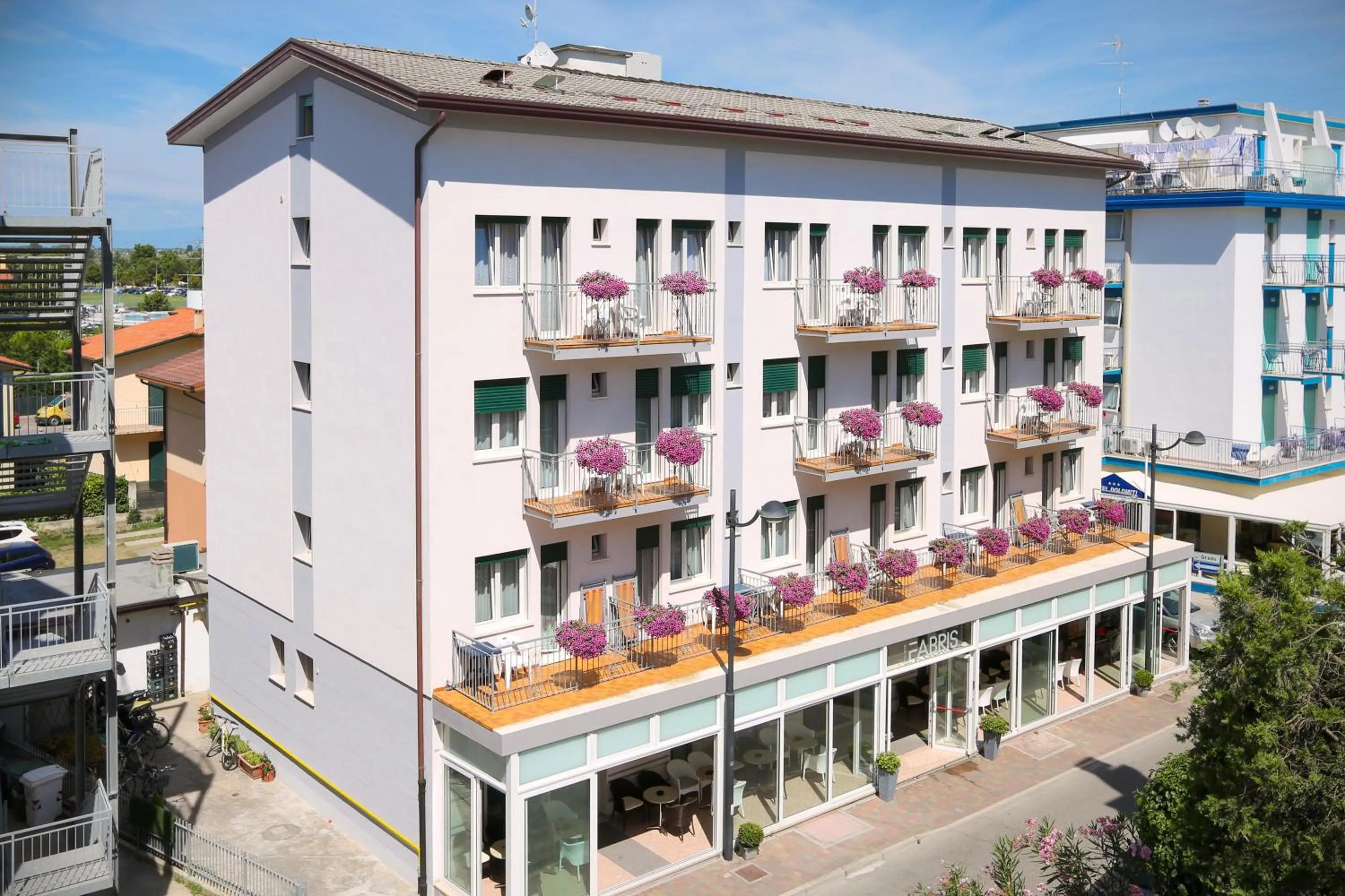 Property building in Hotel Fabris