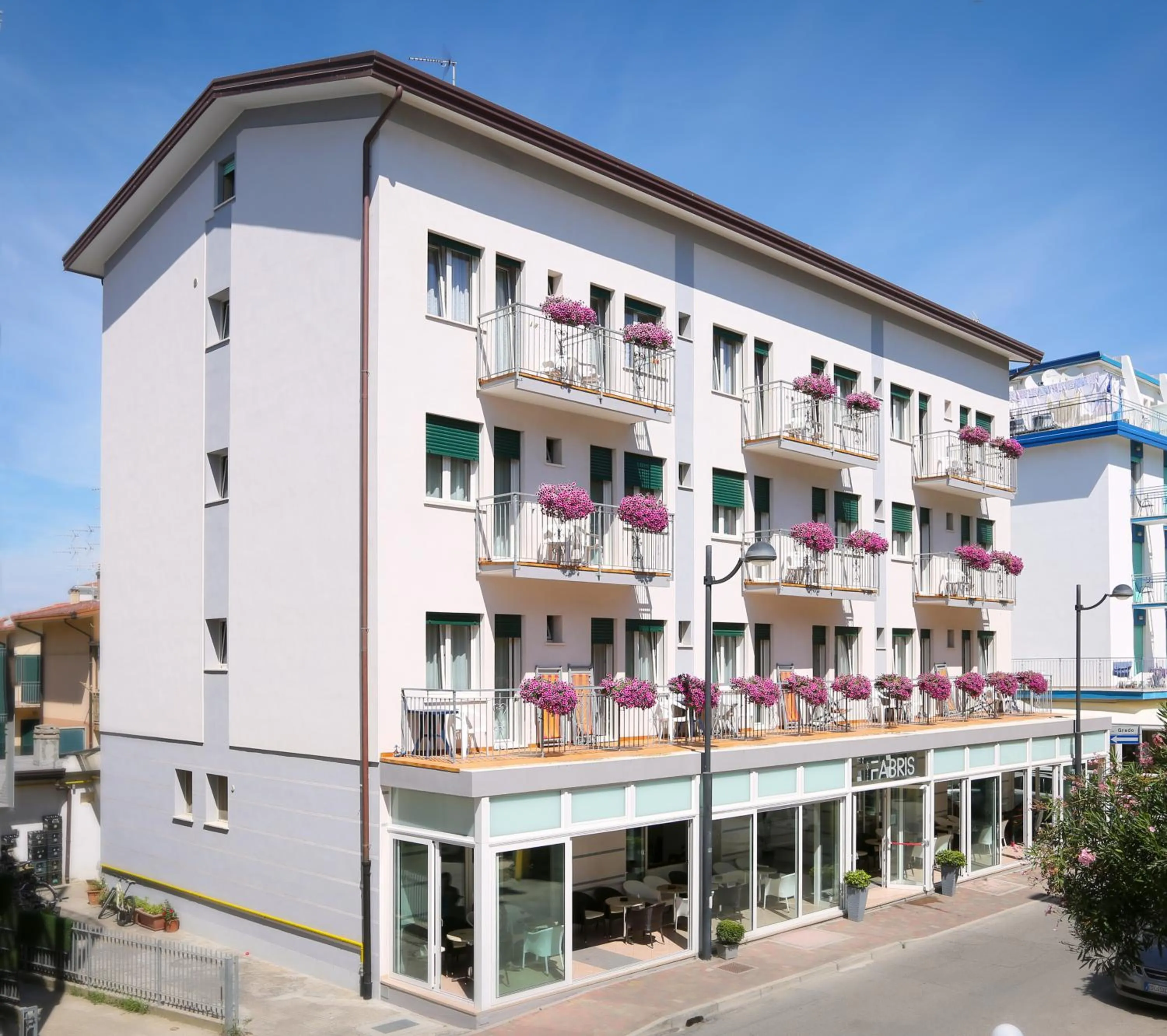 Property building in Hotel Fabris