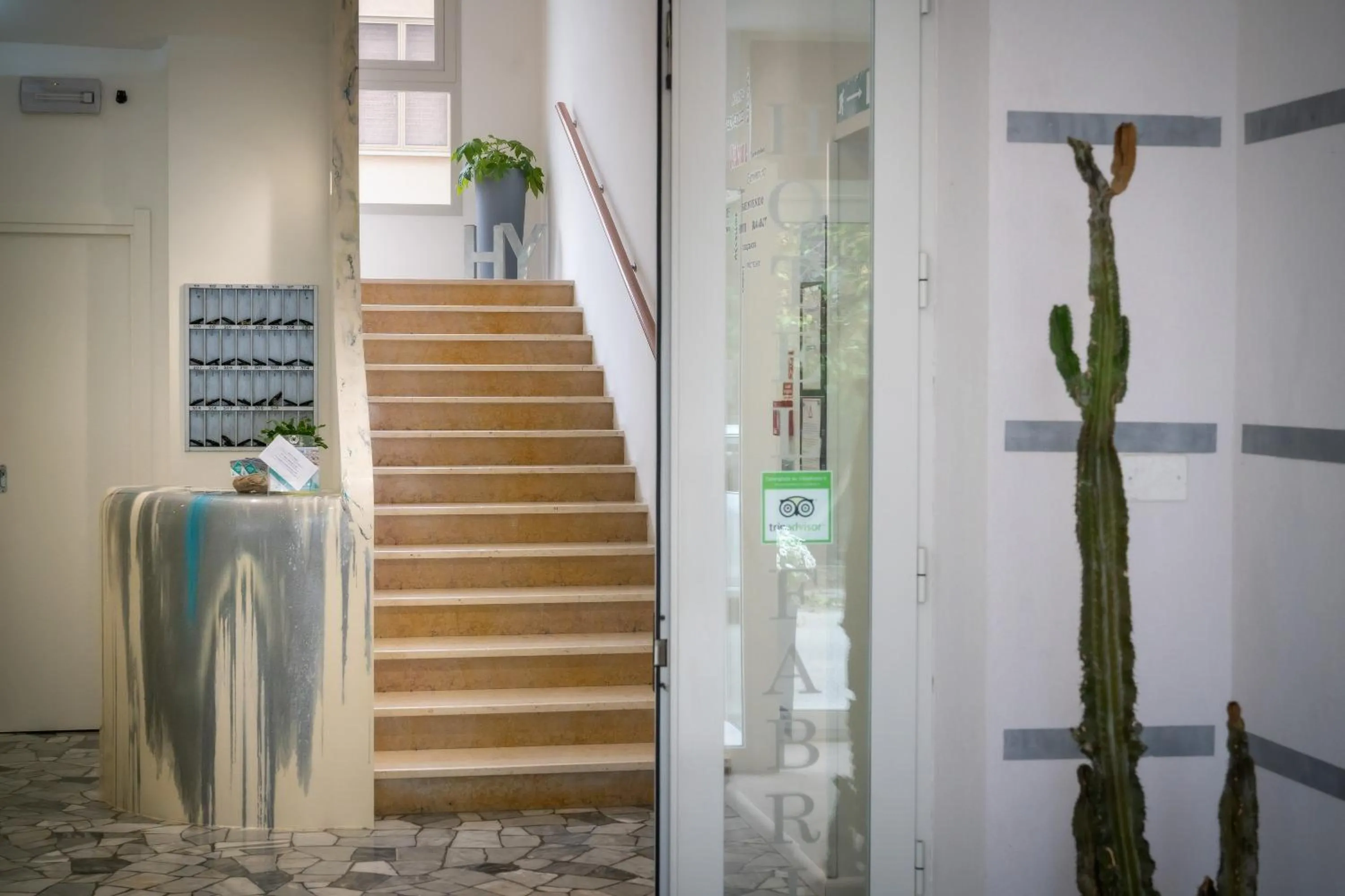 Facade/entrance in Hotel Fabris