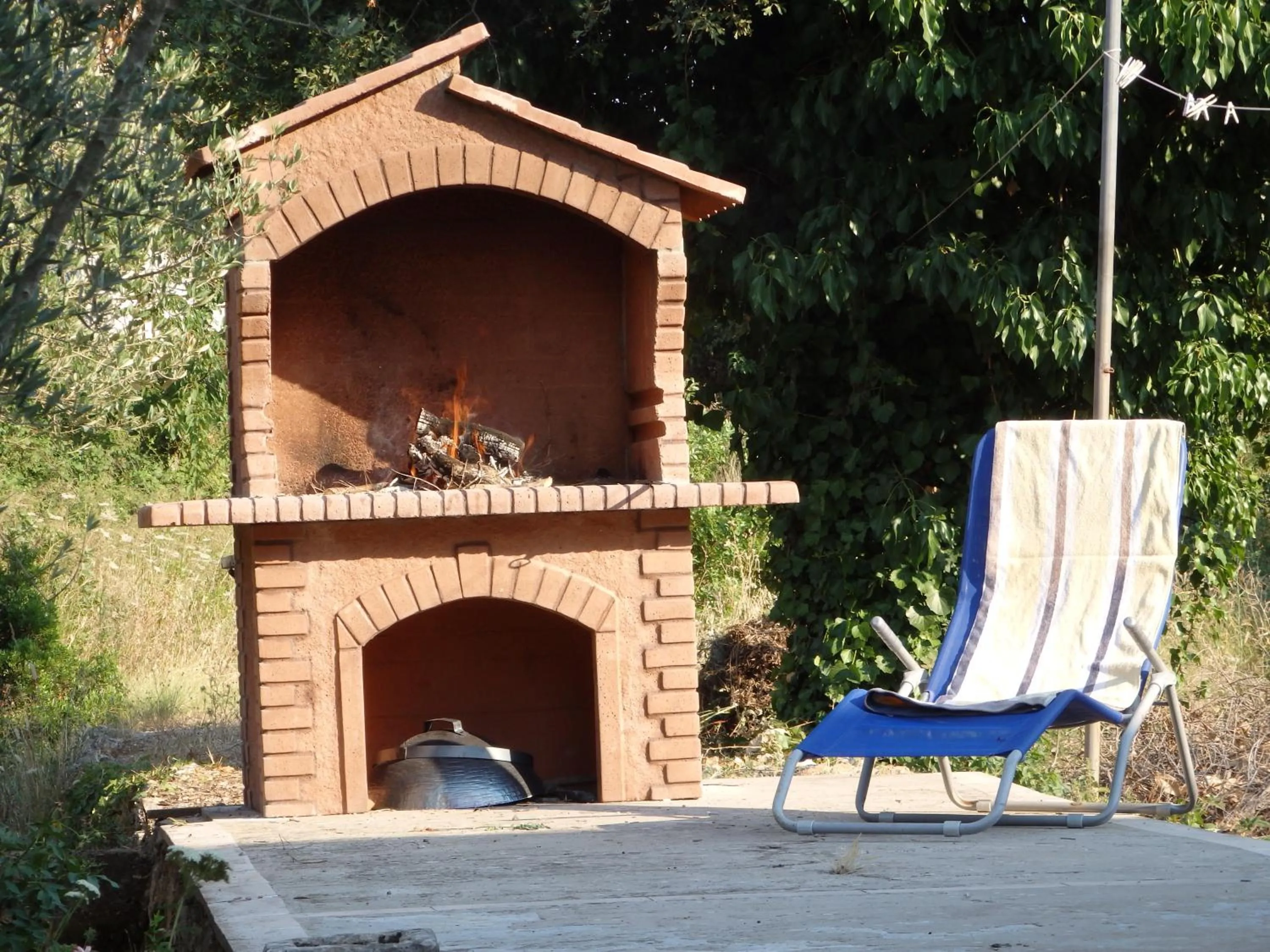BBQ facilities in Apartments Biočić