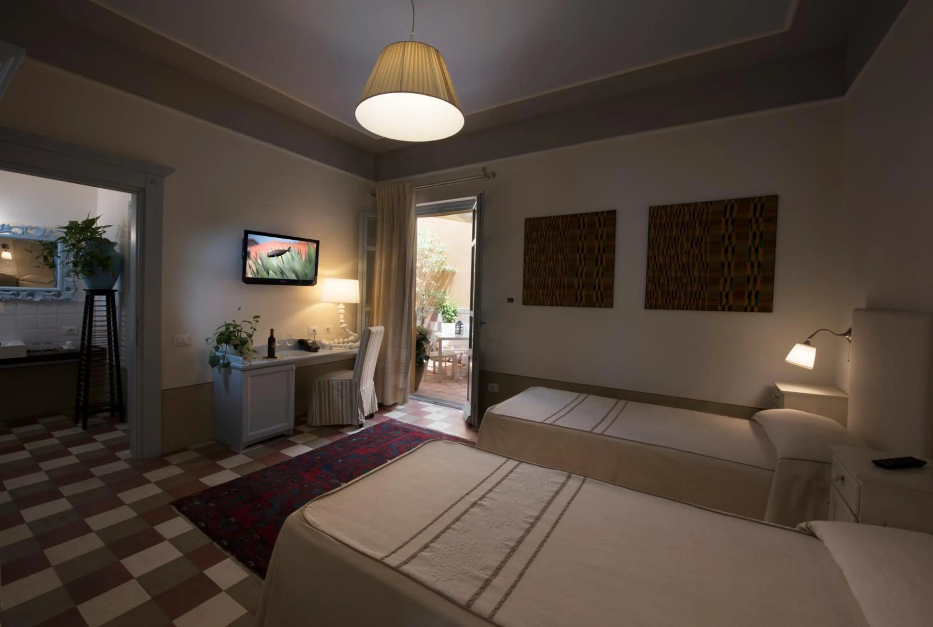 Bedroom, Bed in Aquae Sinis Albergo Diffuso