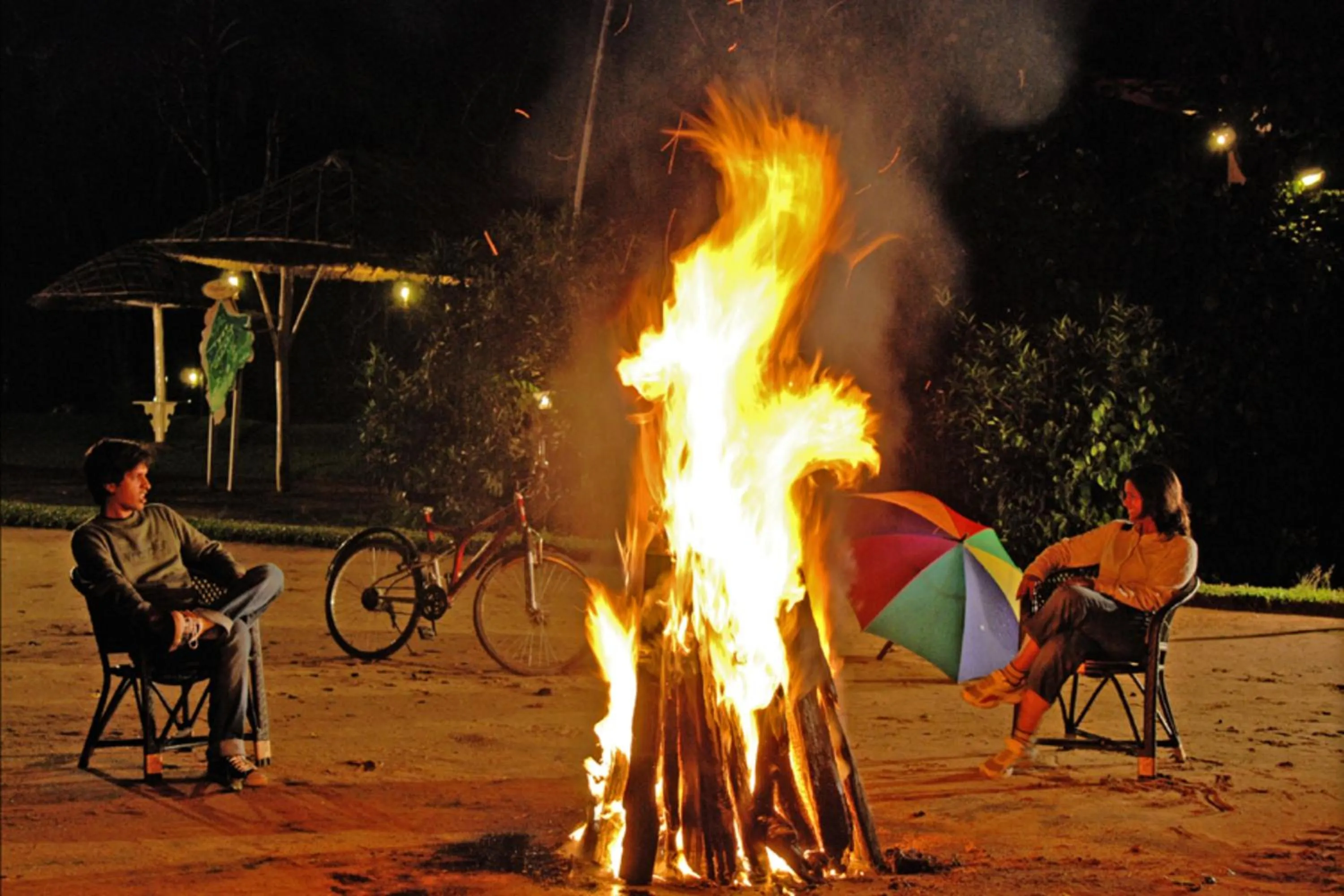 Evening entertainment in Carmelia Haven Resort Thekkady