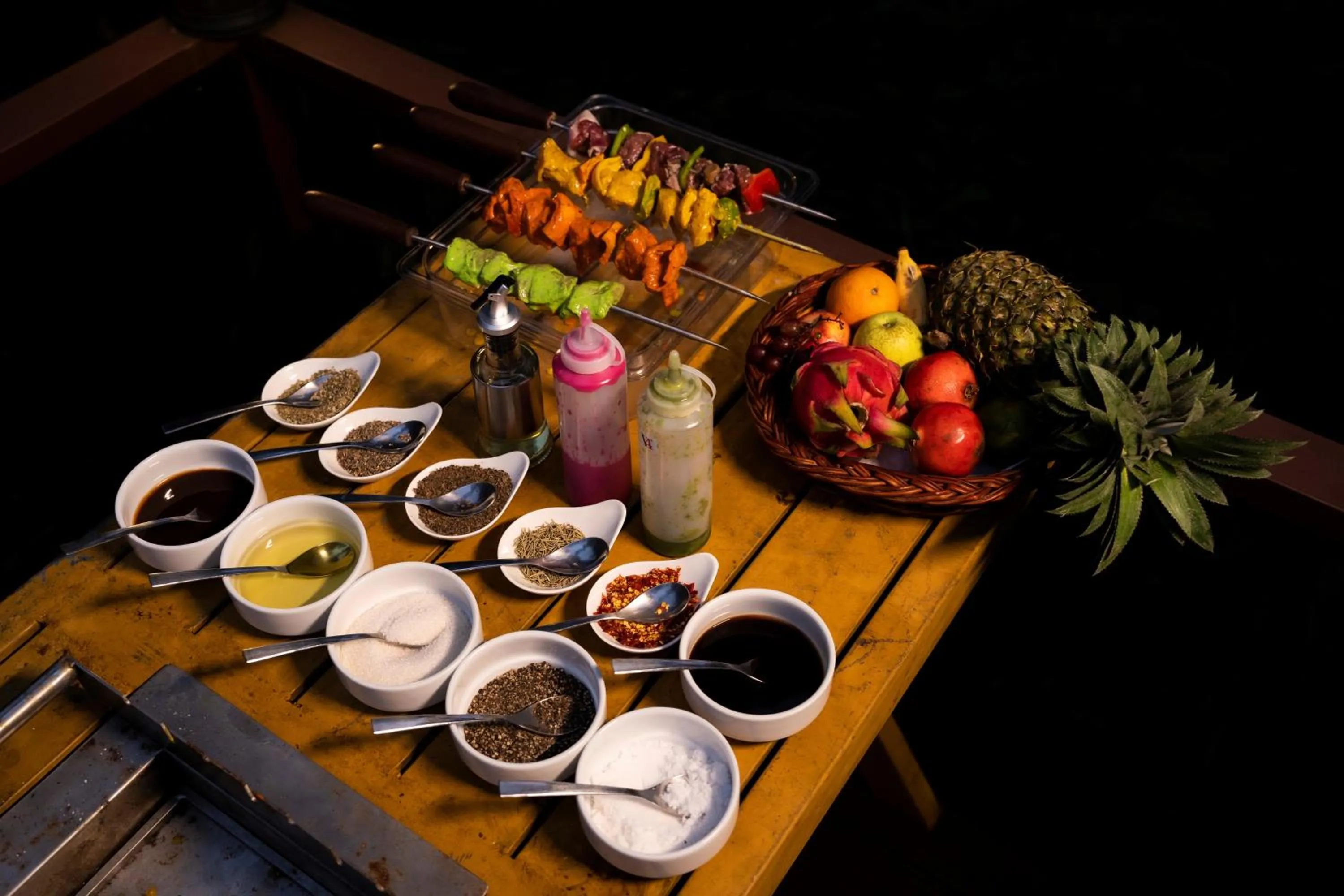 Food and drinks in Carmelia Haven Resort Thekkady