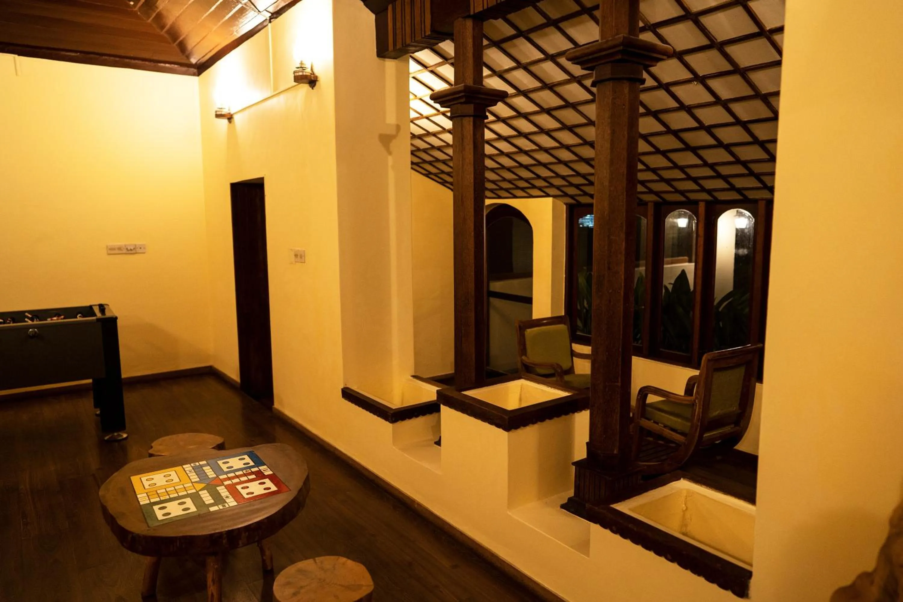 Game Room in Carmelia Haven Resort Thekkady