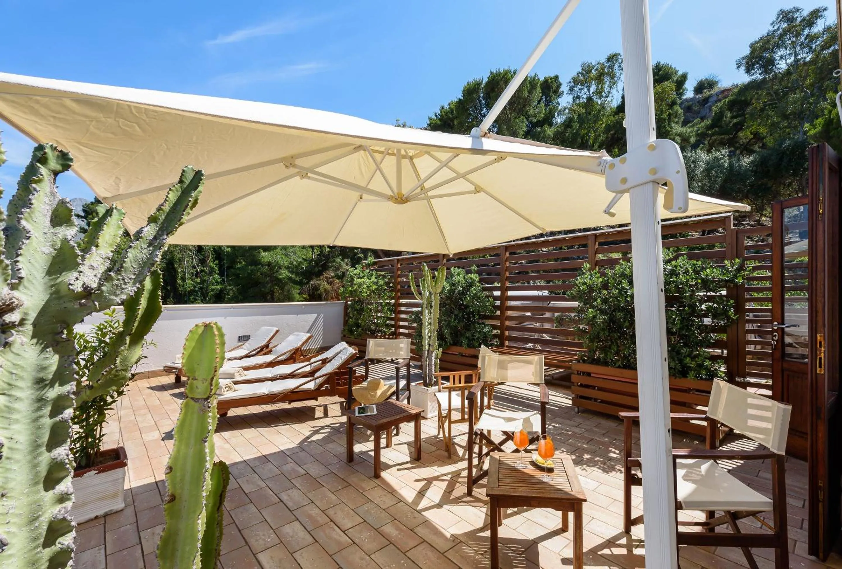 Solarium in Albergo Auralba