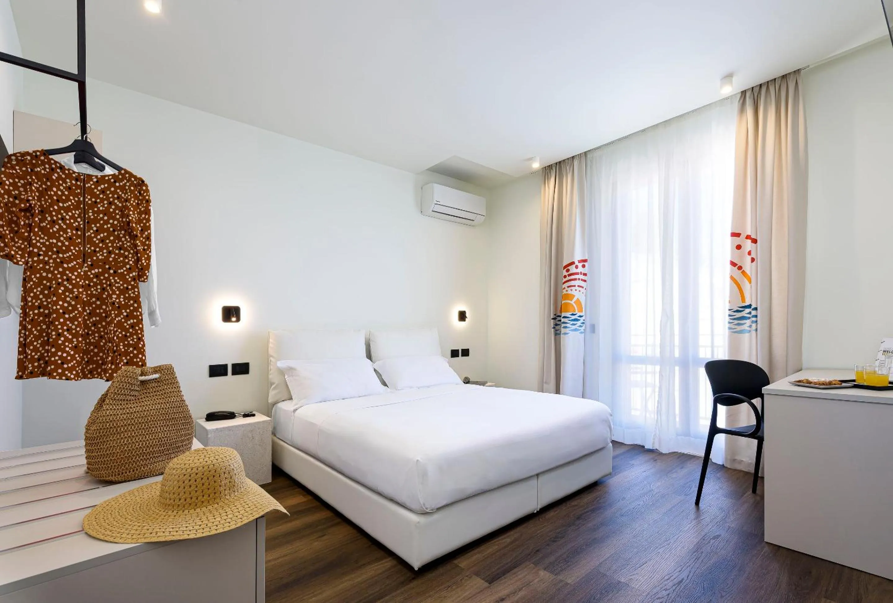 Bedroom, Bed in Albergo Auralba