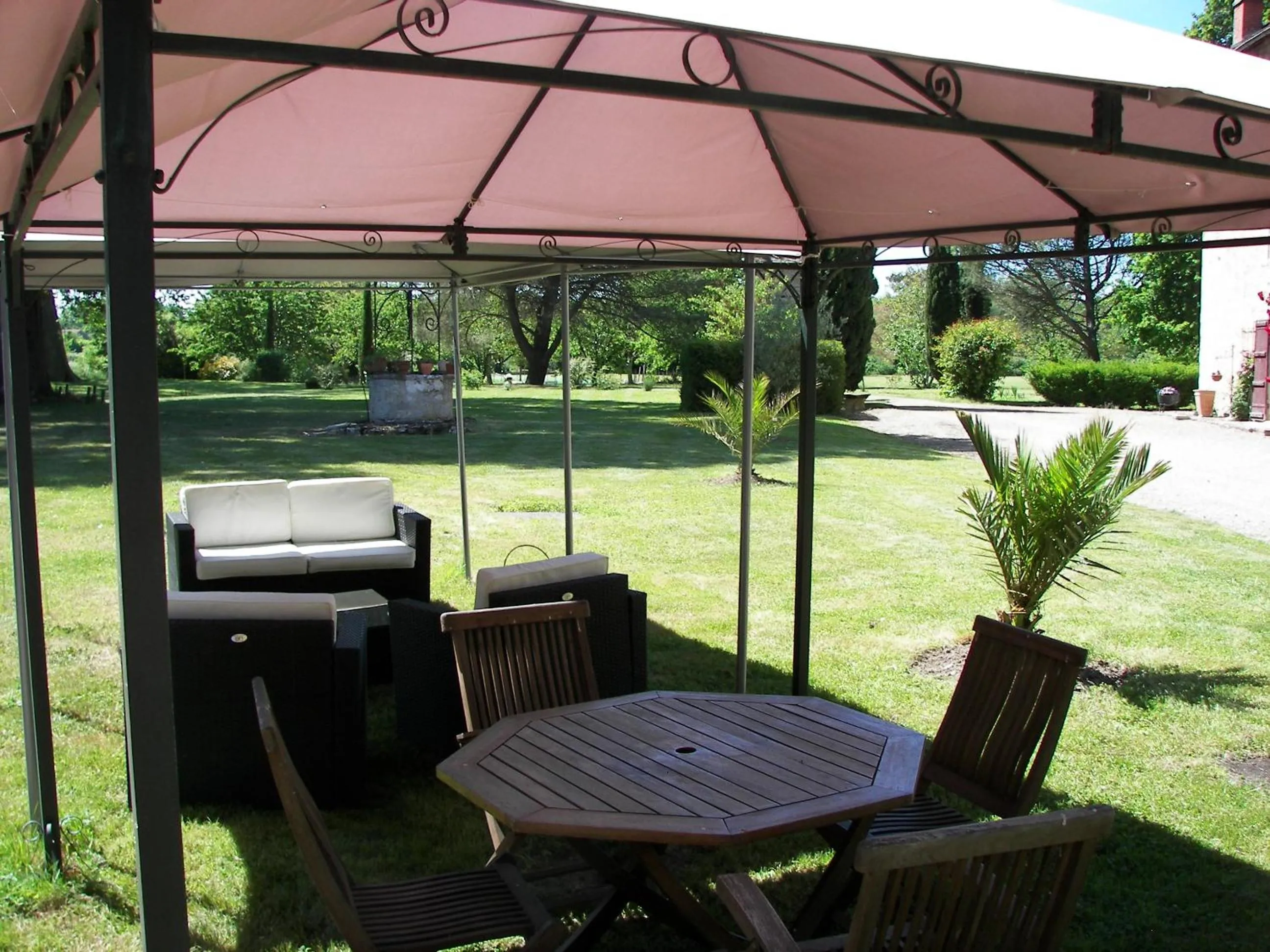 Seating area in Domaine du Noble