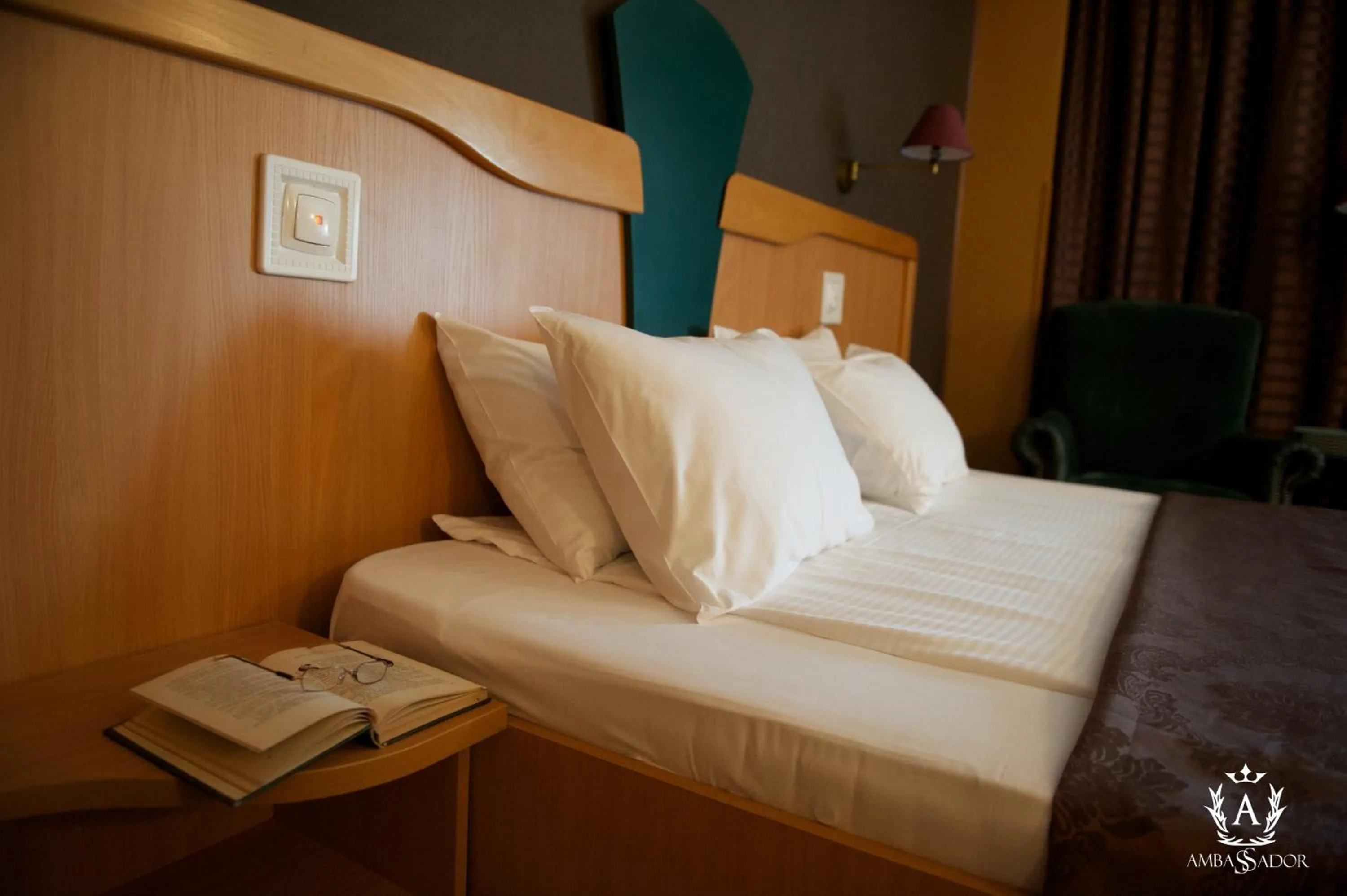 Photo of the whole room, Bed in Ambassador Hotel