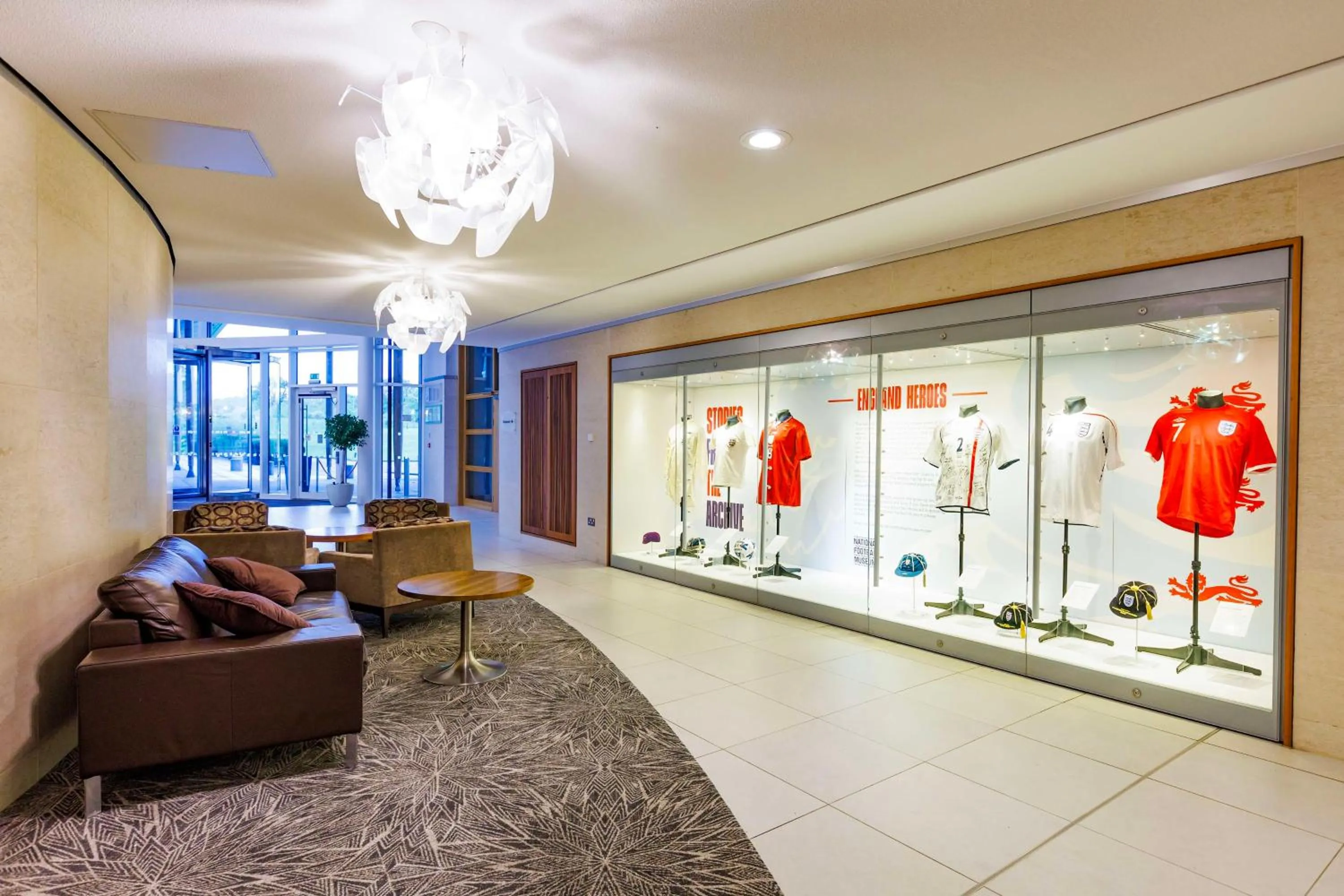 Lobby or reception in Hilton at St George's Park