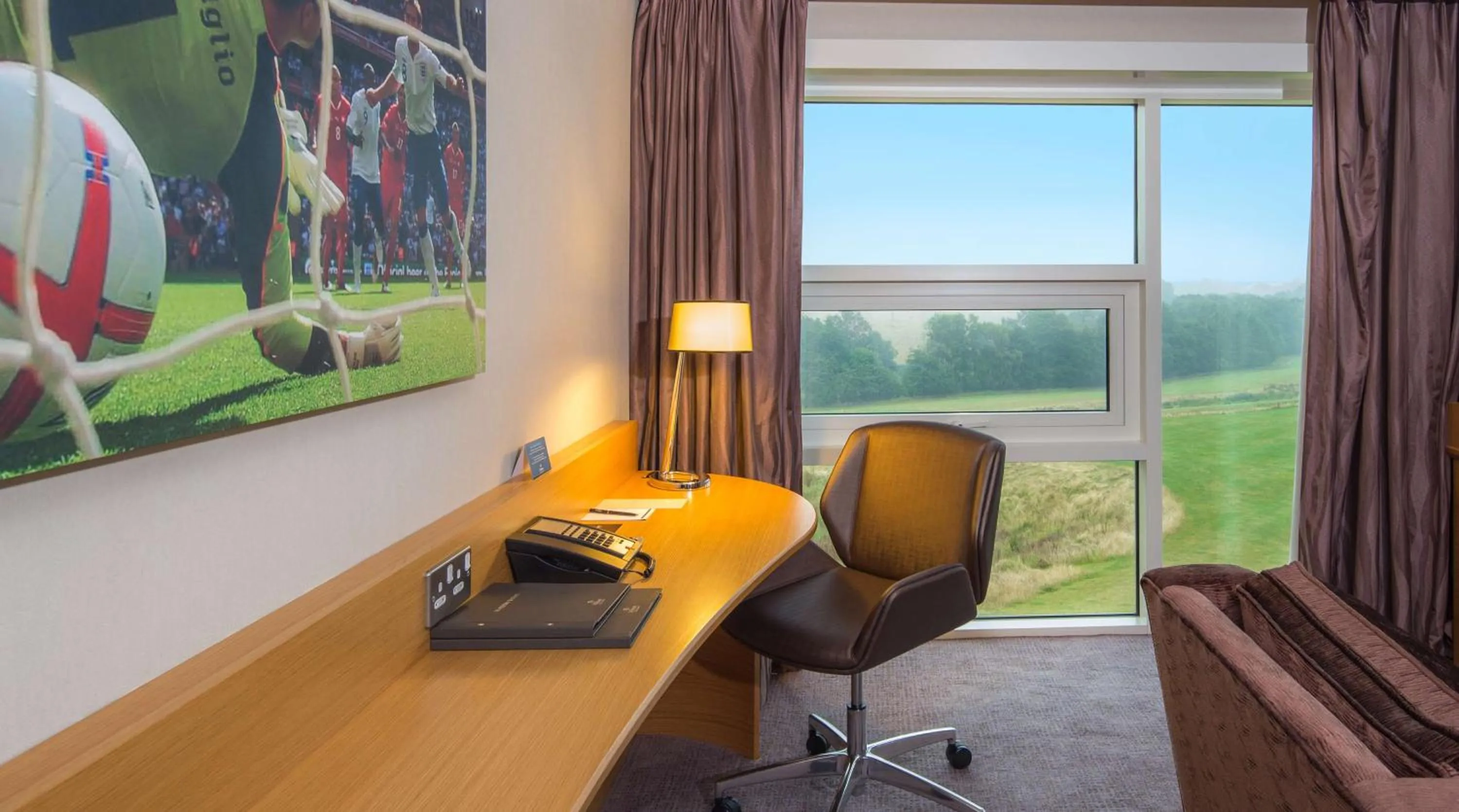 Living room in Hilton at St George's Park