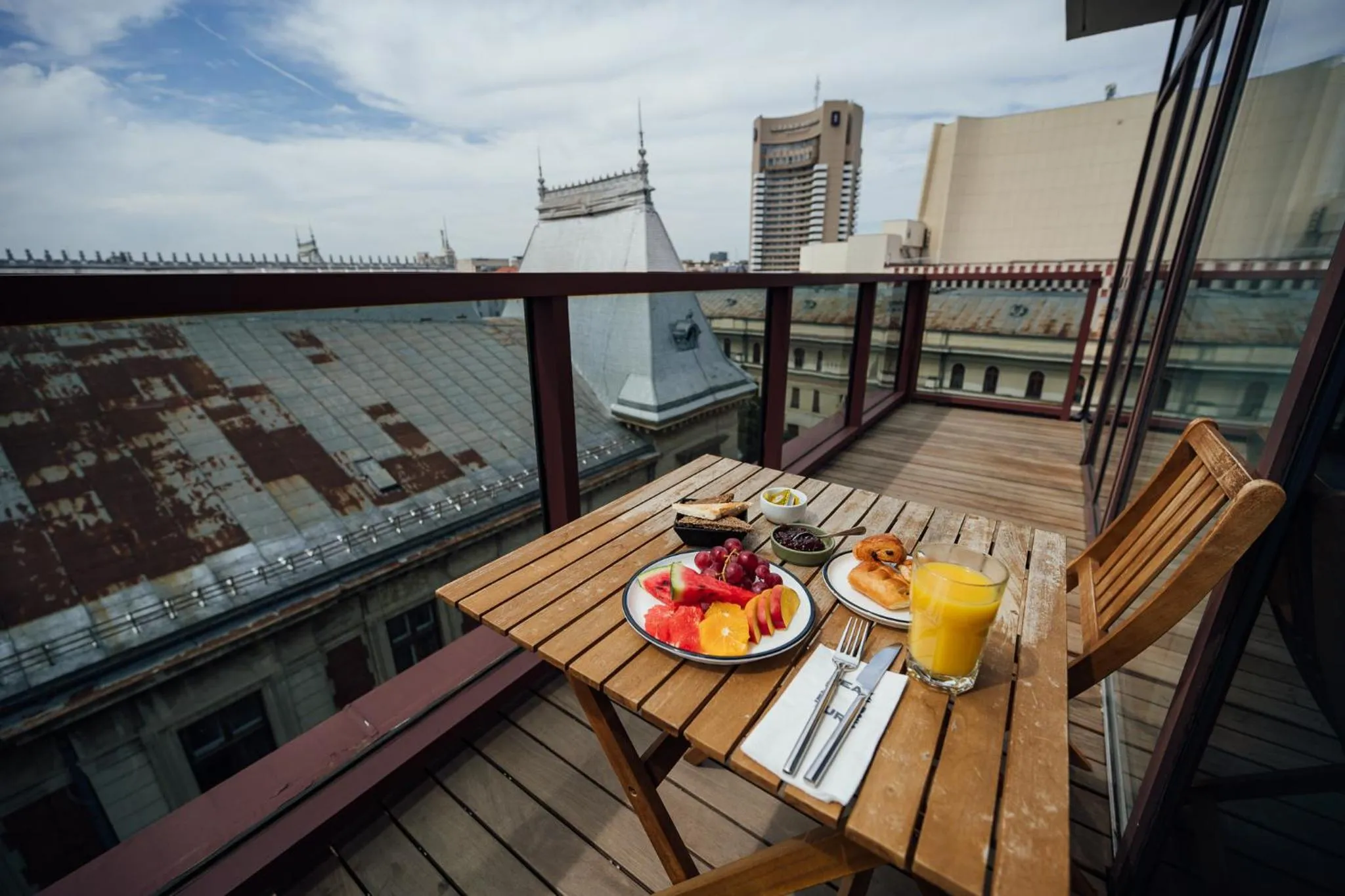 Balcony/Terrace in Peakture Hotel