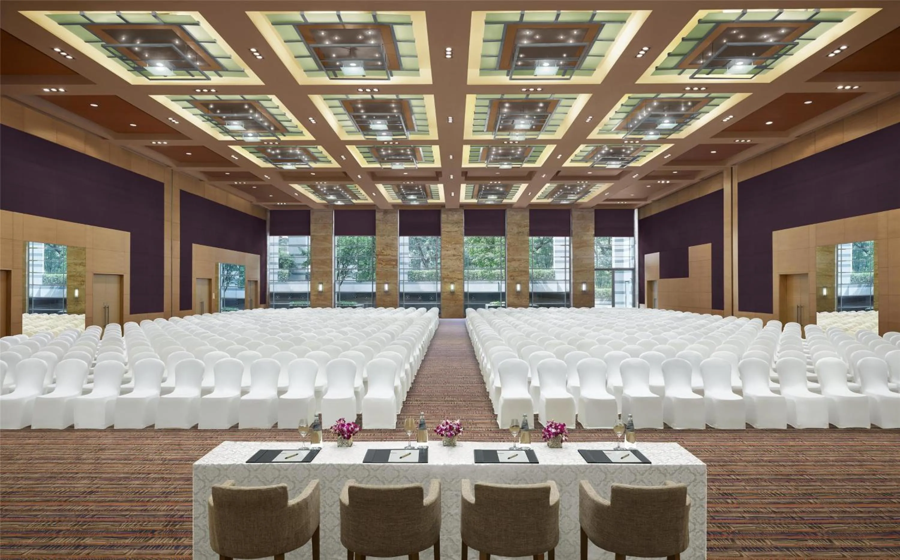 Lobby or reception in Grand Hyatt Mumbai Hotel and Residences