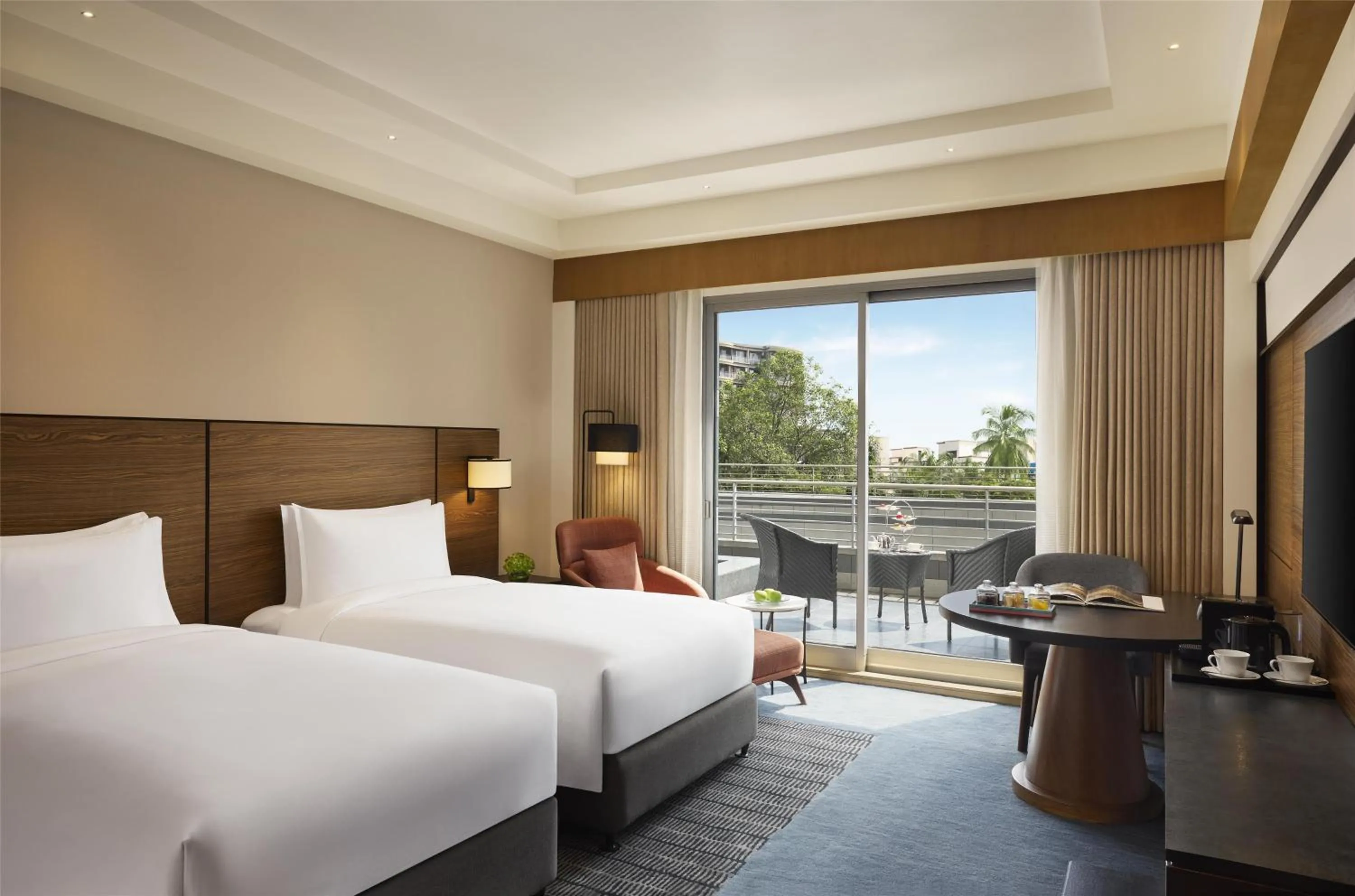 Bedroom, Bed in Grand Hyatt Mumbai Hotel and Residences