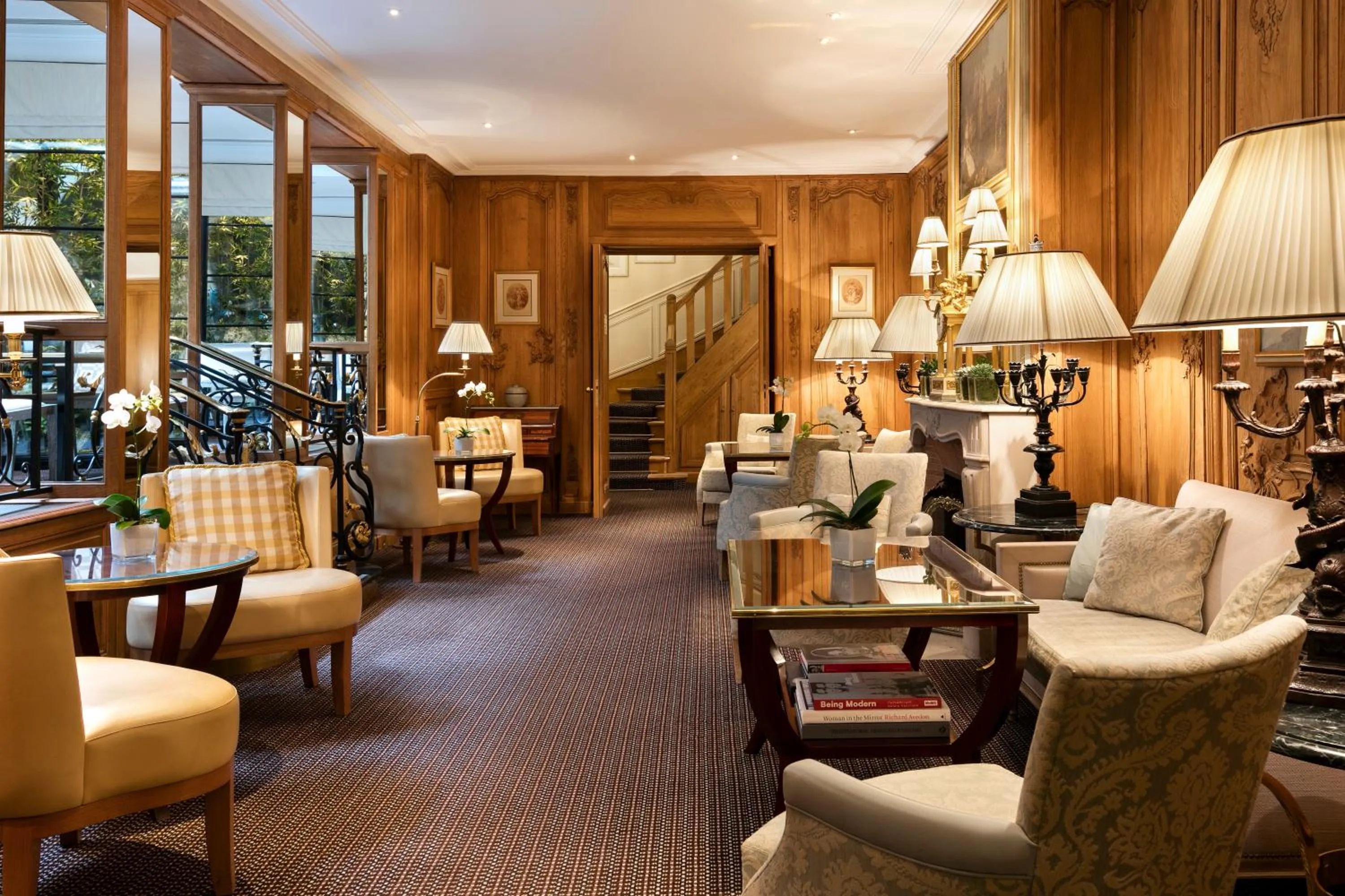 Living room in Hôtel San Régis