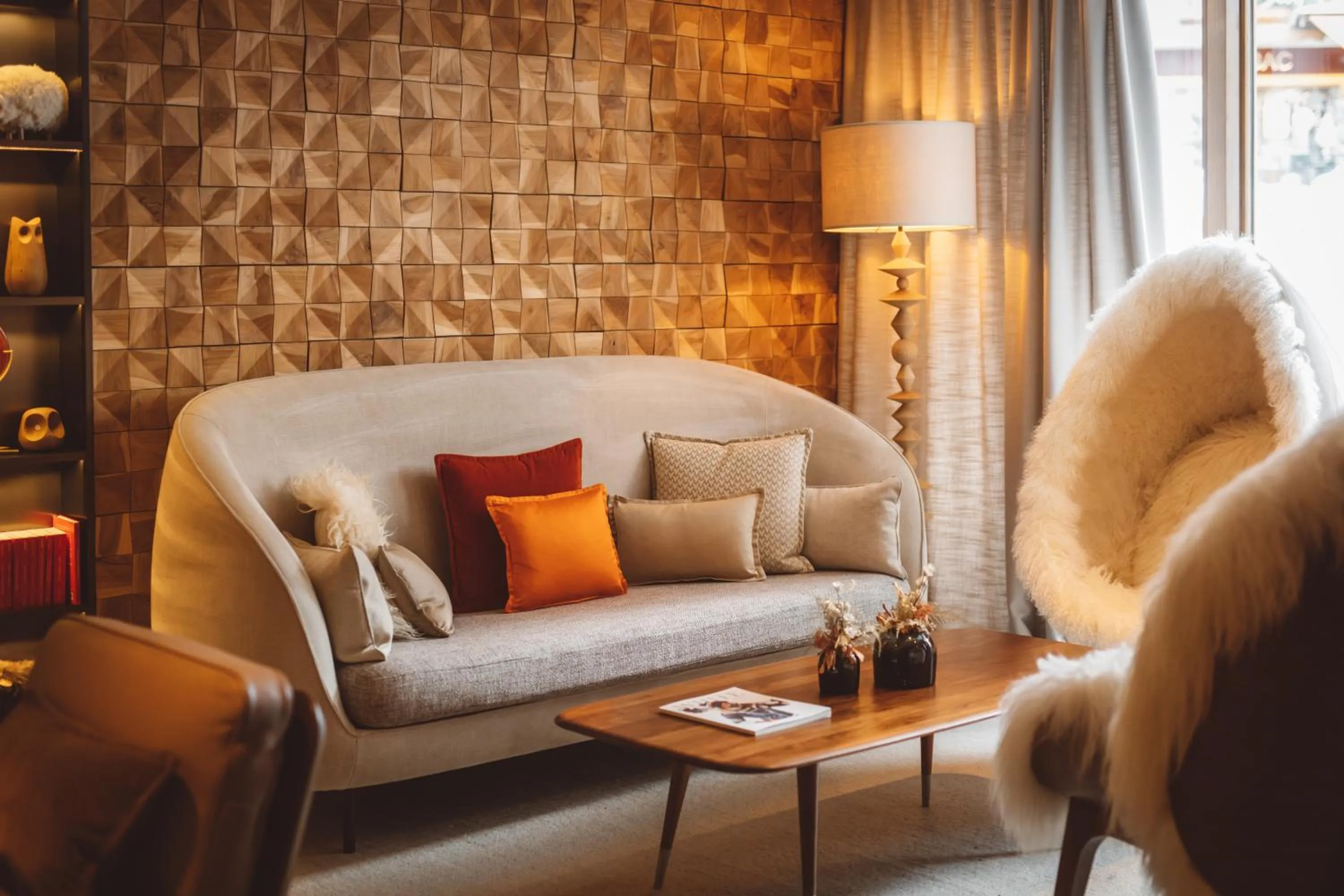 Living room in Coeur de Megève