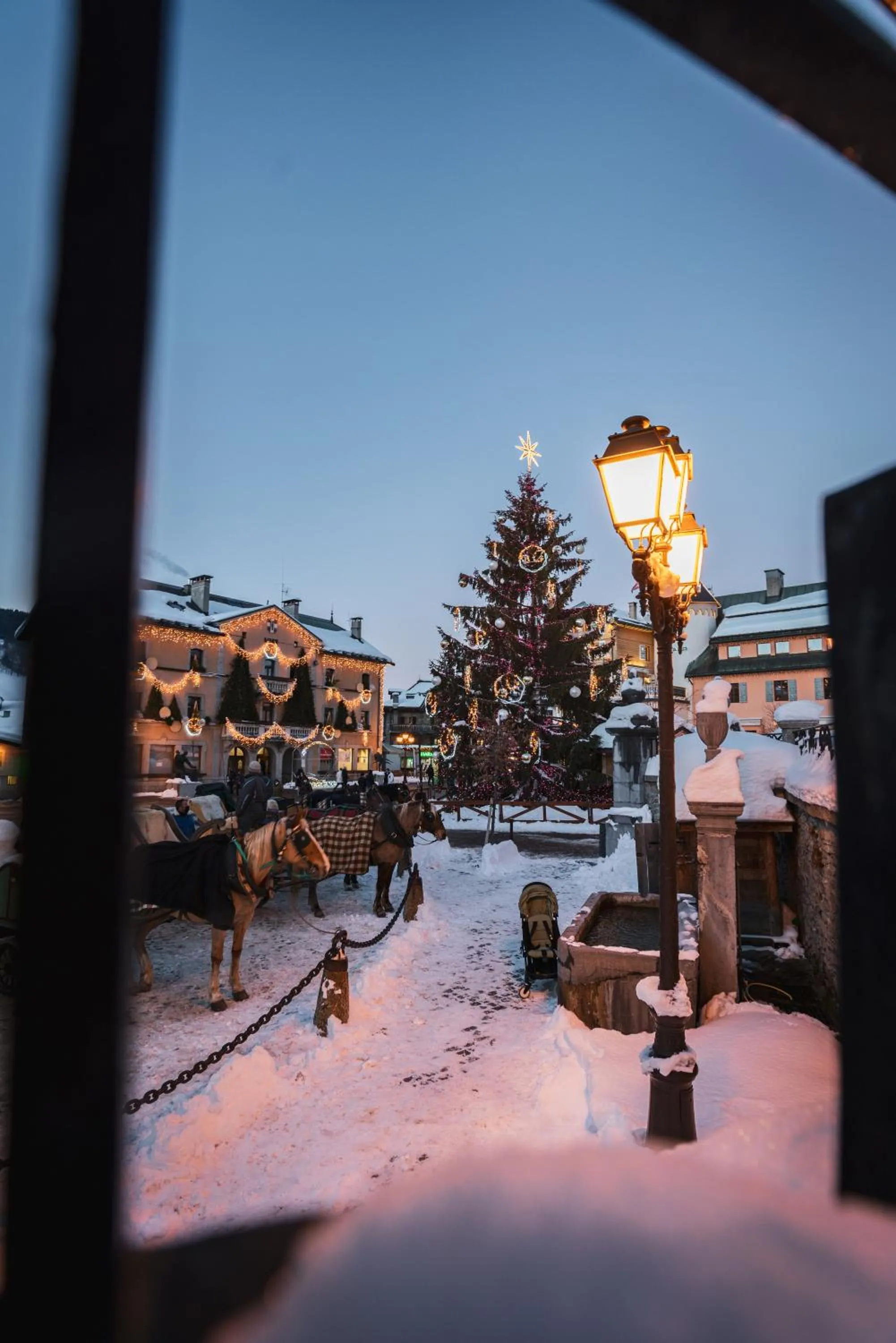 Night in Coeur de Megève