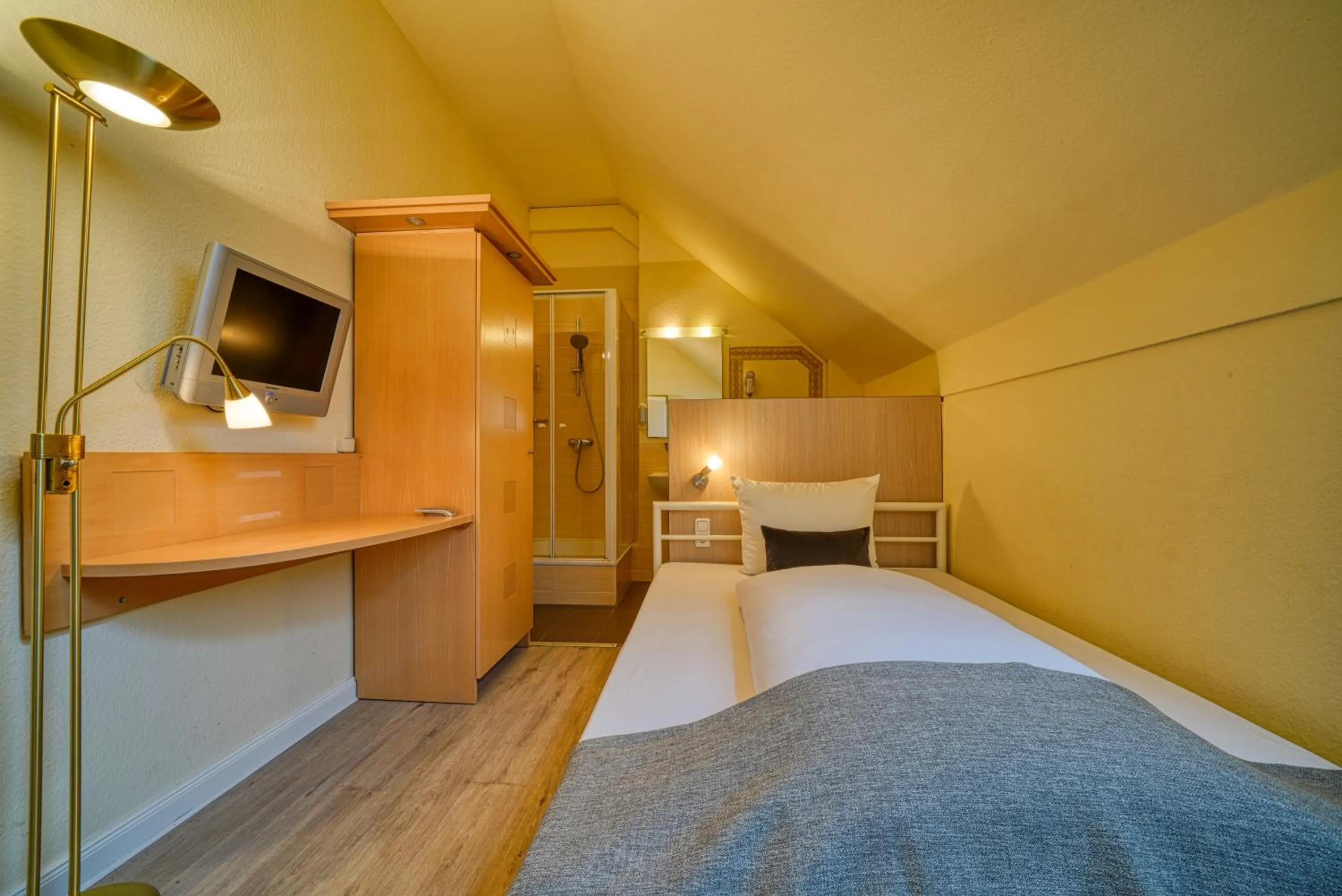 Bed in Hotel Wissers Fehmarn