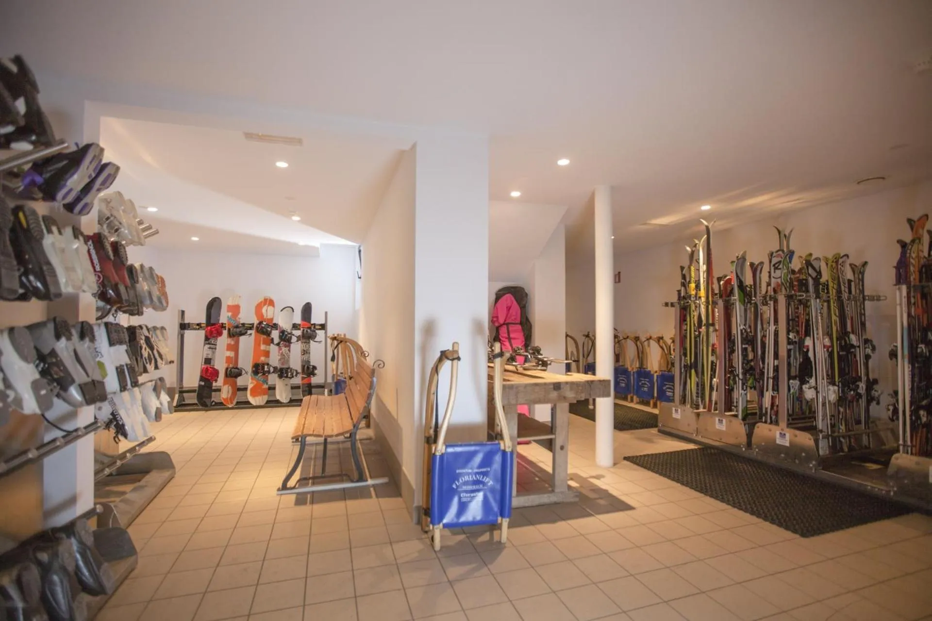 Area and facilities in Sporthotel Floralpina
