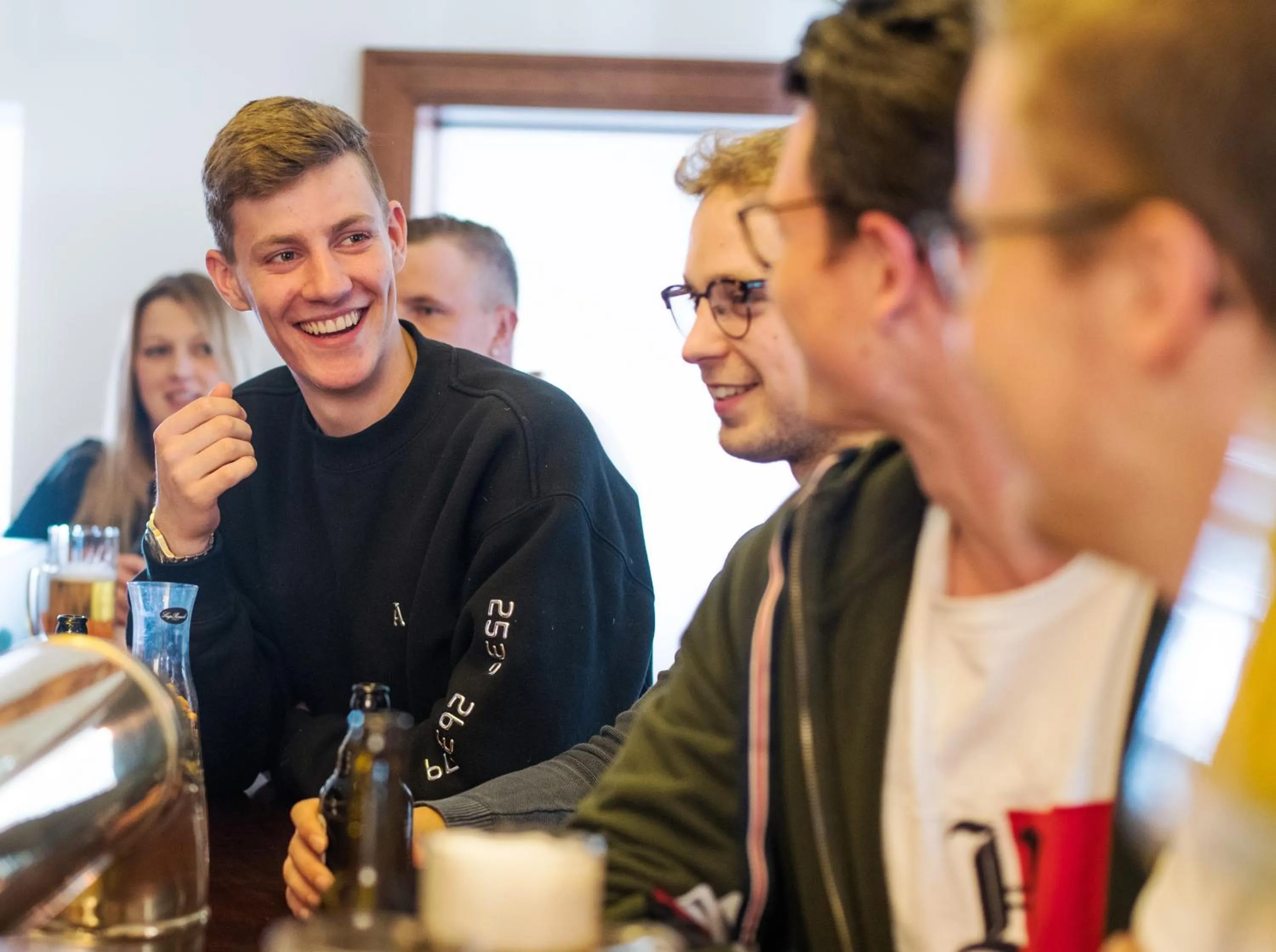 Lounge or bar in Hagen`s Hotel "eat & meet" Restaurant Bar Lounge