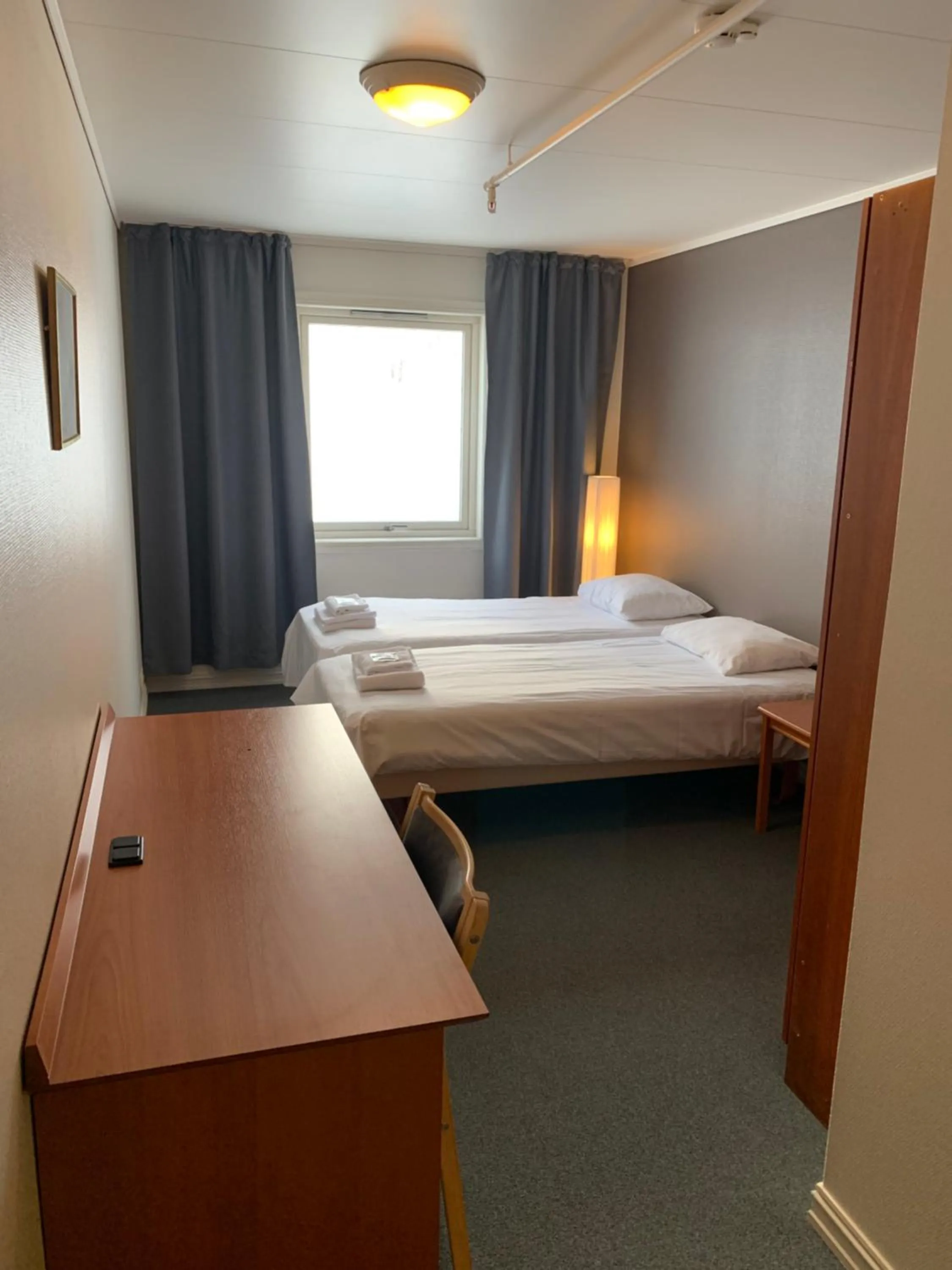 Bed in Narvik Budget Rooms