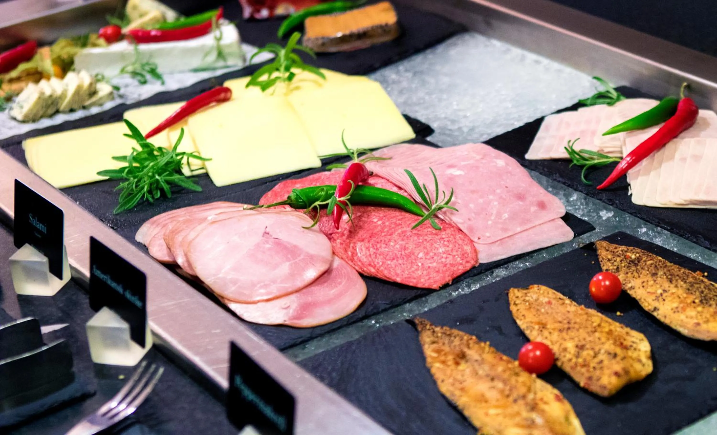 Buffet breakfast in Narvik Budget Rooms